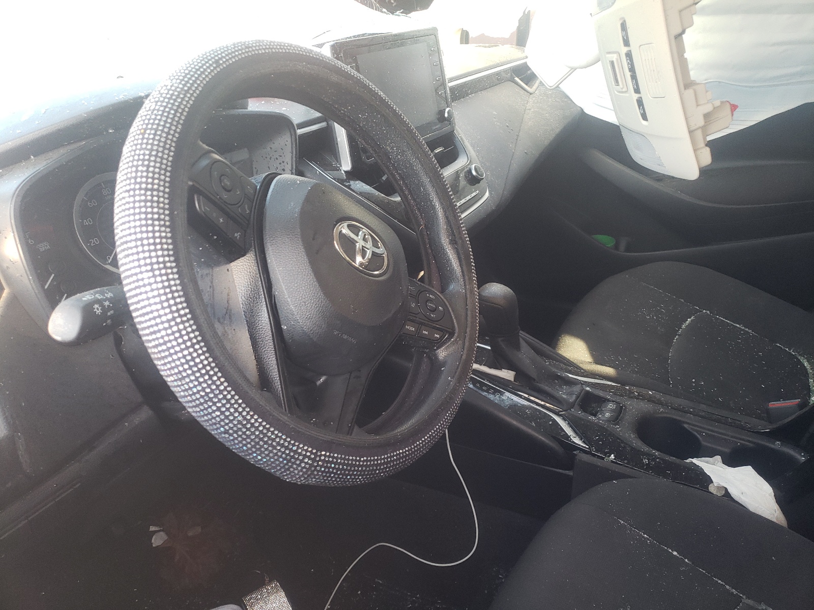 Photo 9 from auction – 2021 TOYOTA COROLLA LE with VIN JTDEPMAE5MJ165920