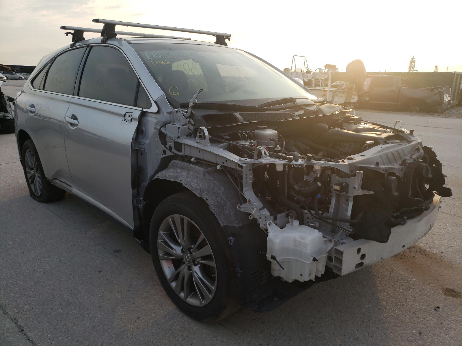 LEXUS RX 450 2013 with VIN JTJZB1BA7D2007306 - Photo from auction