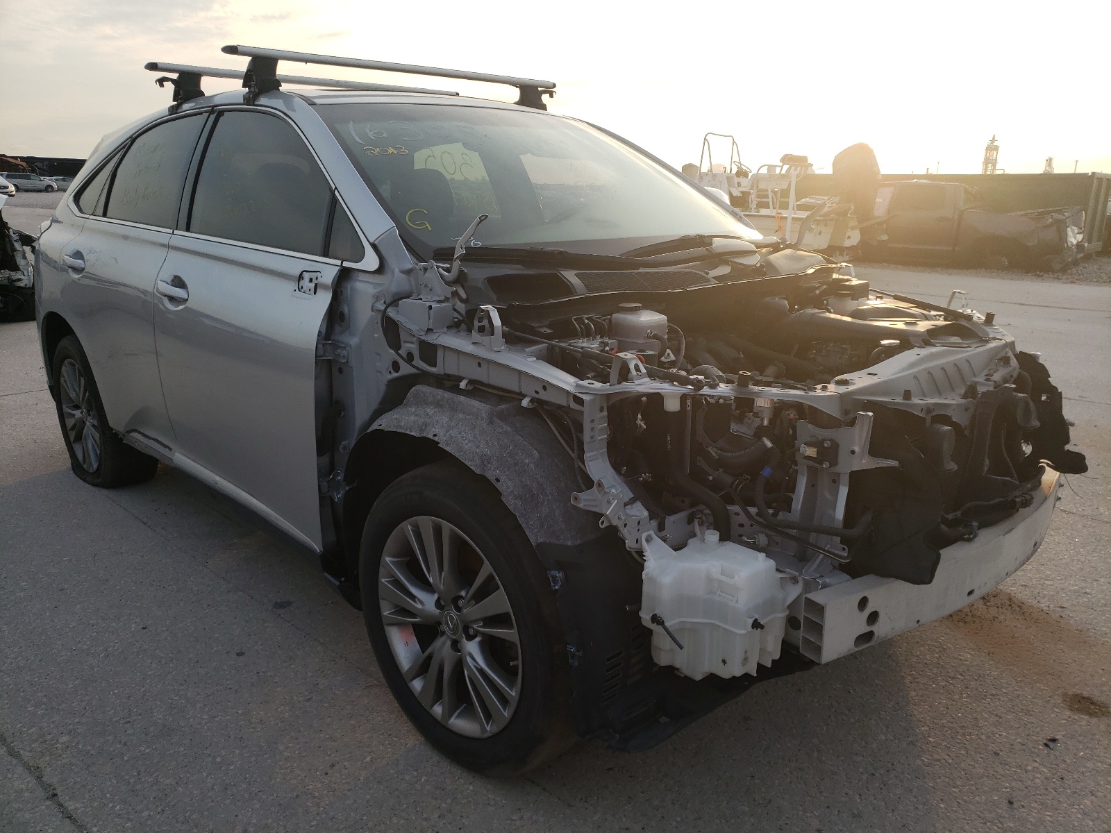LEXUS RX 450 2013 مع رقم تعريف المركبة JTJZB1BA7D2007306 - صورة من المزاد