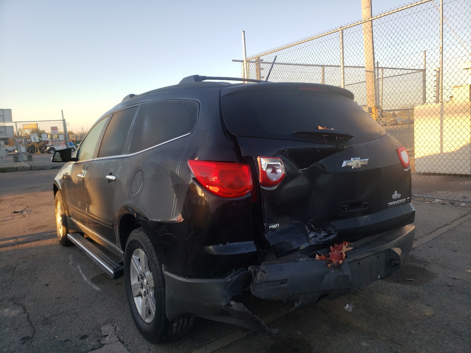 Photo 3 from auction – 2012 CHEVROLET TRAVERSE L with VIN 1GNKVJED8CJ349215