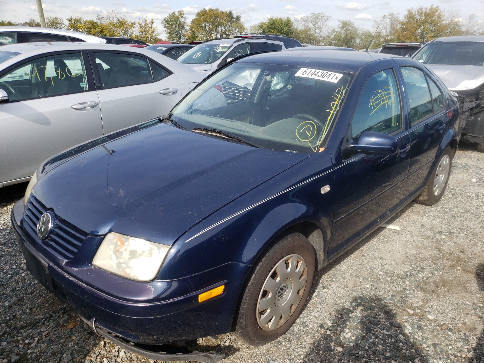 Photo 2 from auction – 2003 VOLKSWAGEN JETTA GL with VIN 3VWRK69M13M003207