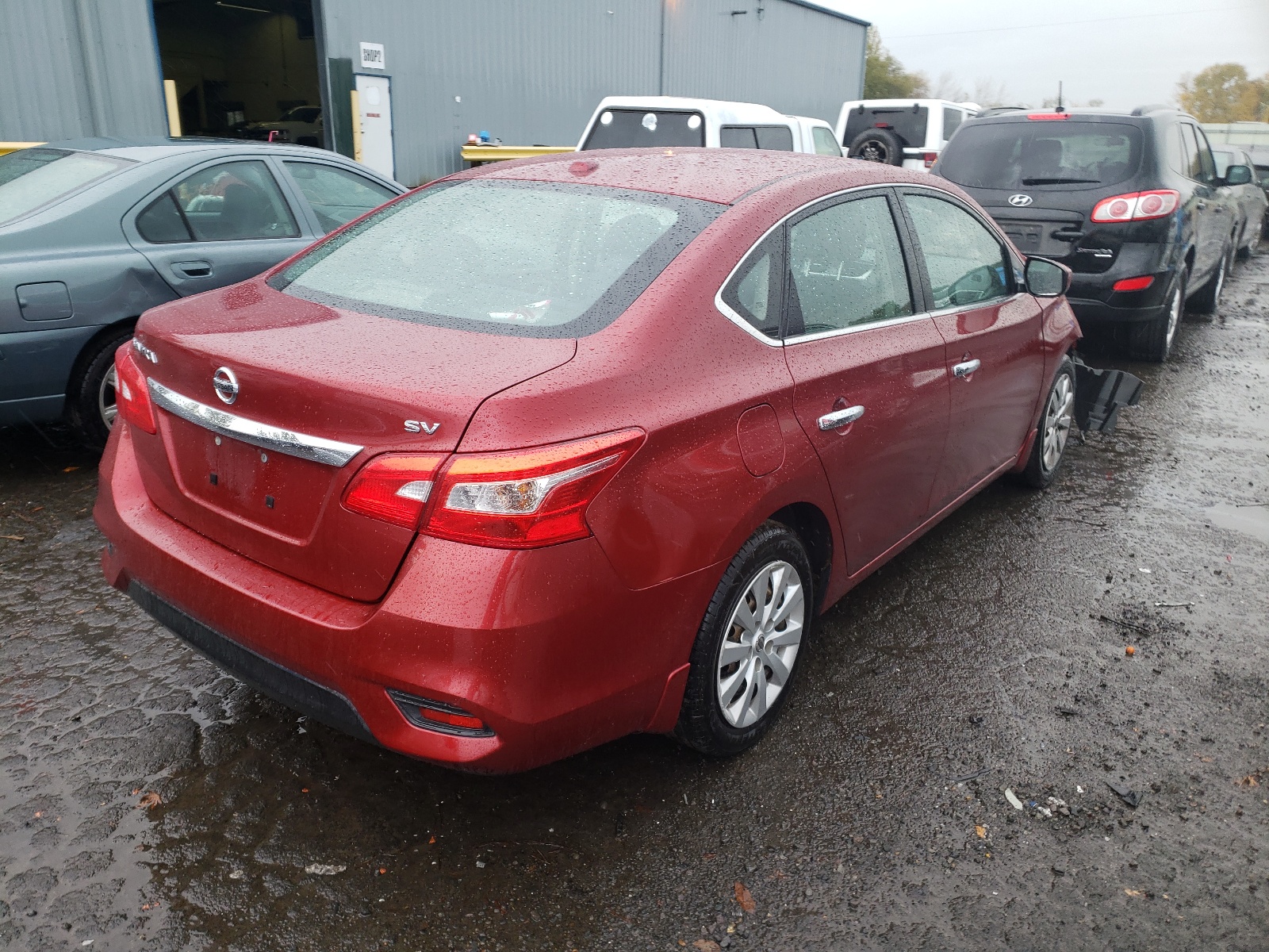 Photo 4 from auction – 2016 NISSAN SENTRA S with VIN 3N1AB7AP7GL653878