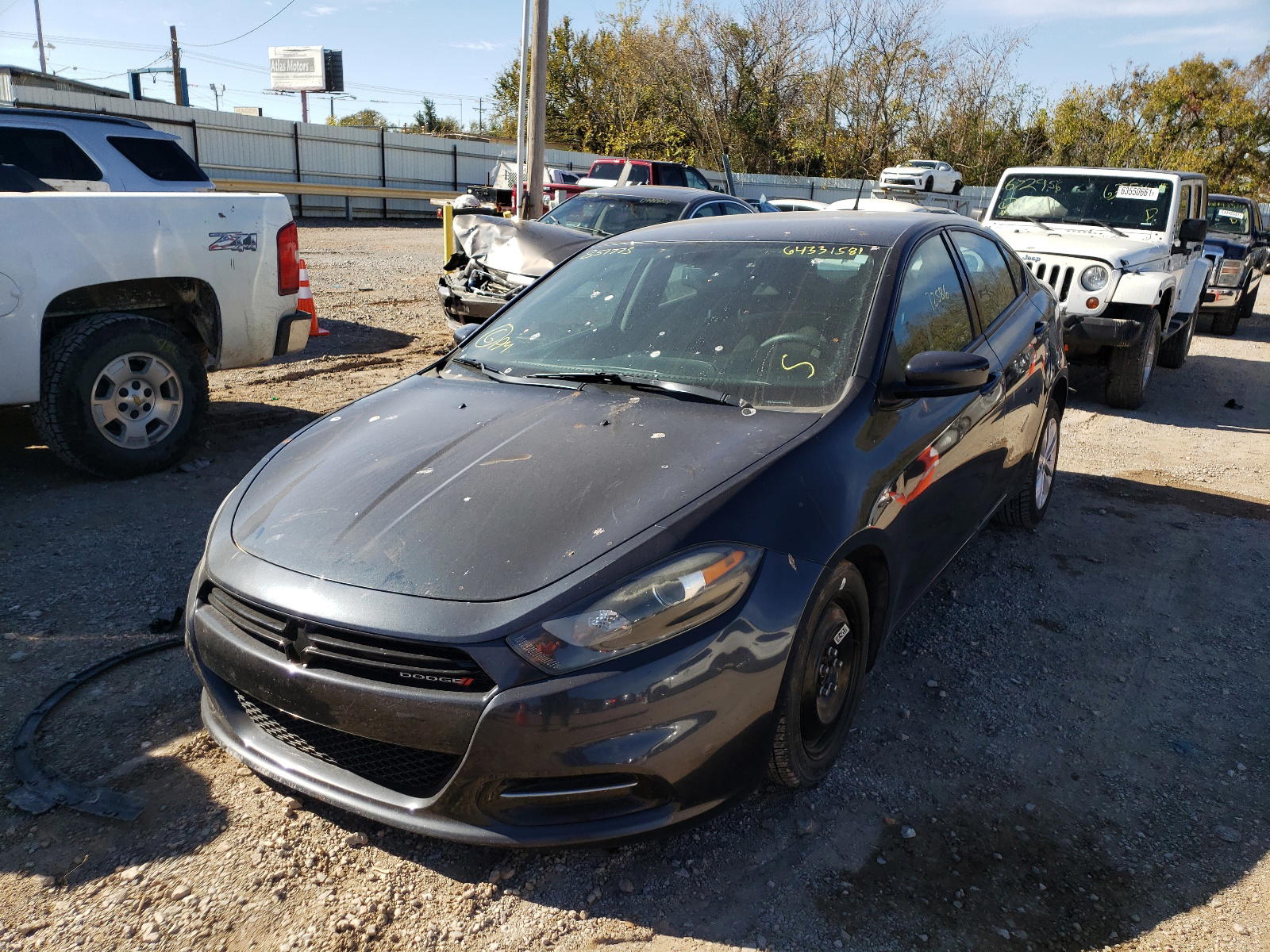 Photo 2 from auction – 2014 DODGE DART SXT with VIN 1C3CDFBB2ED851773