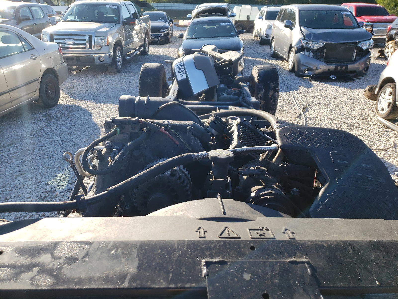 Photo 10 from auction – 2007 CHEVROLET SILVERADO with VIN 1GBJC34D57E147488