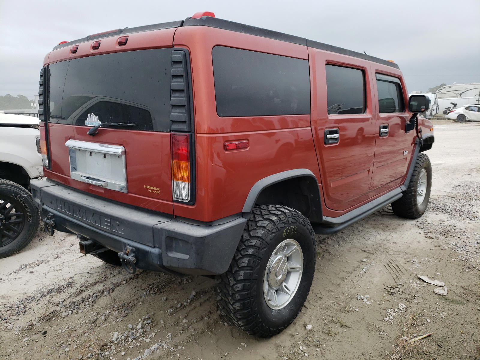 Photo 4 from auction – 2003 HUMMER H2 with VIN 5GRGN23U93H122094