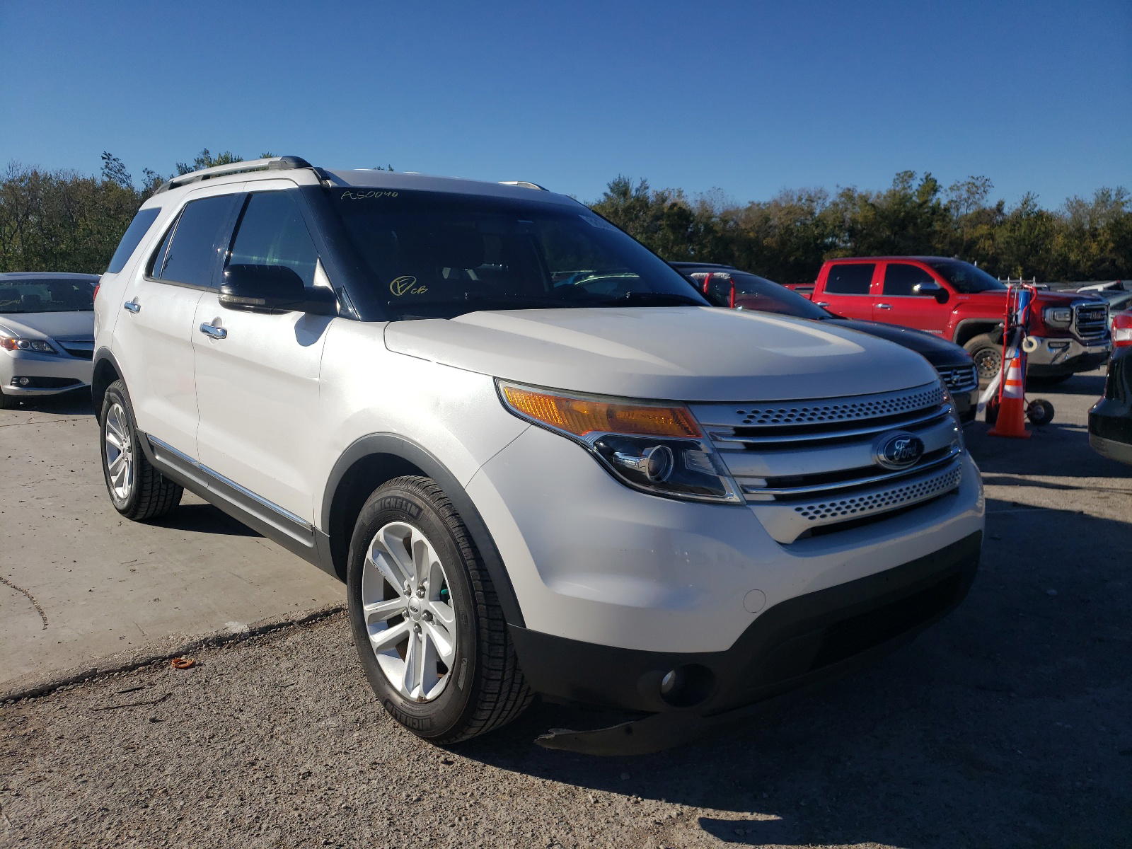 FORD EXPLORER X 2013 with VIN 1FM5K7D85DGA50040 - Photo from auction