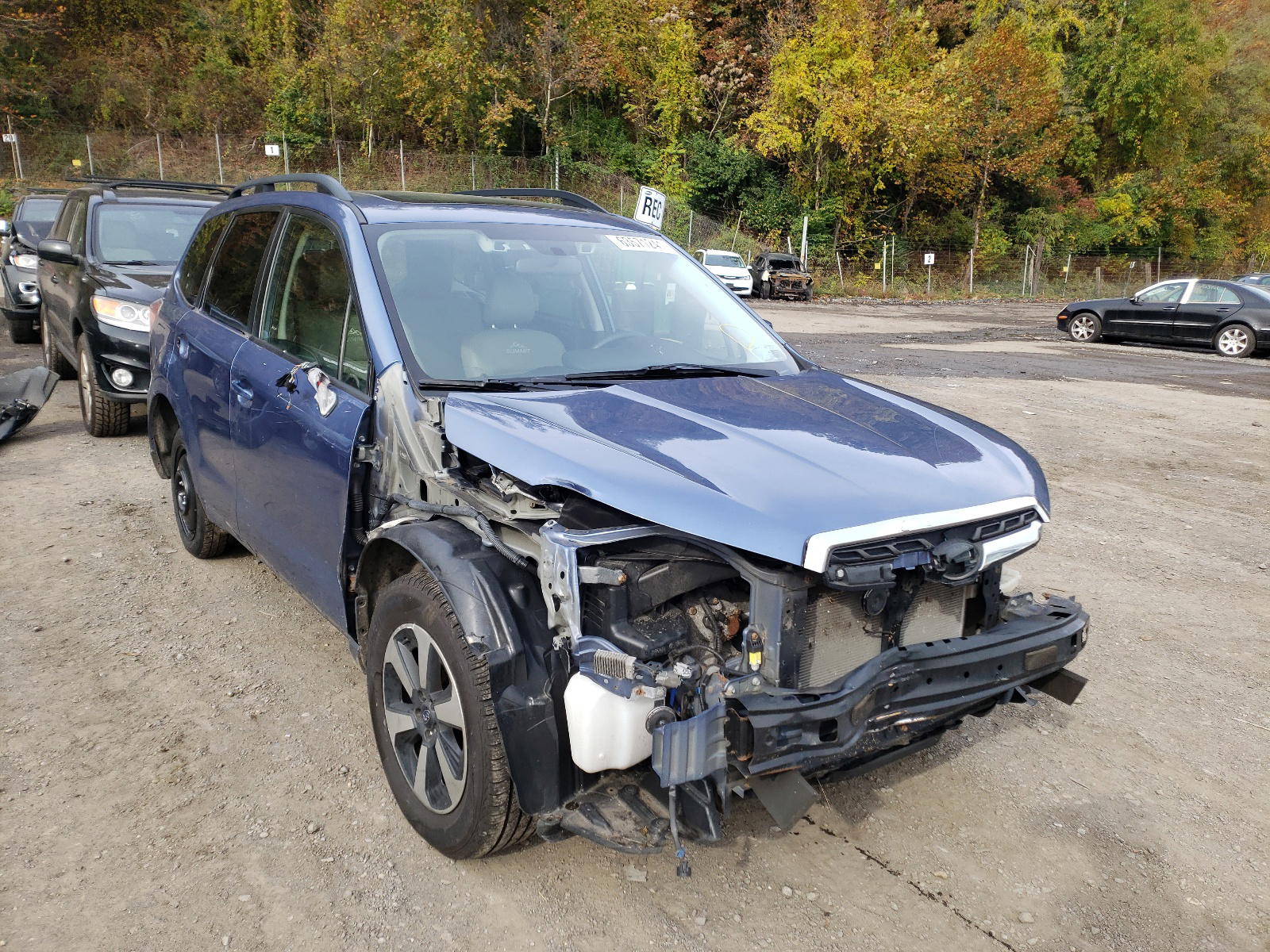SUBARU FORESTER 2 2017 with VIN JF2SJAGC3HH443981 - Photo from auction