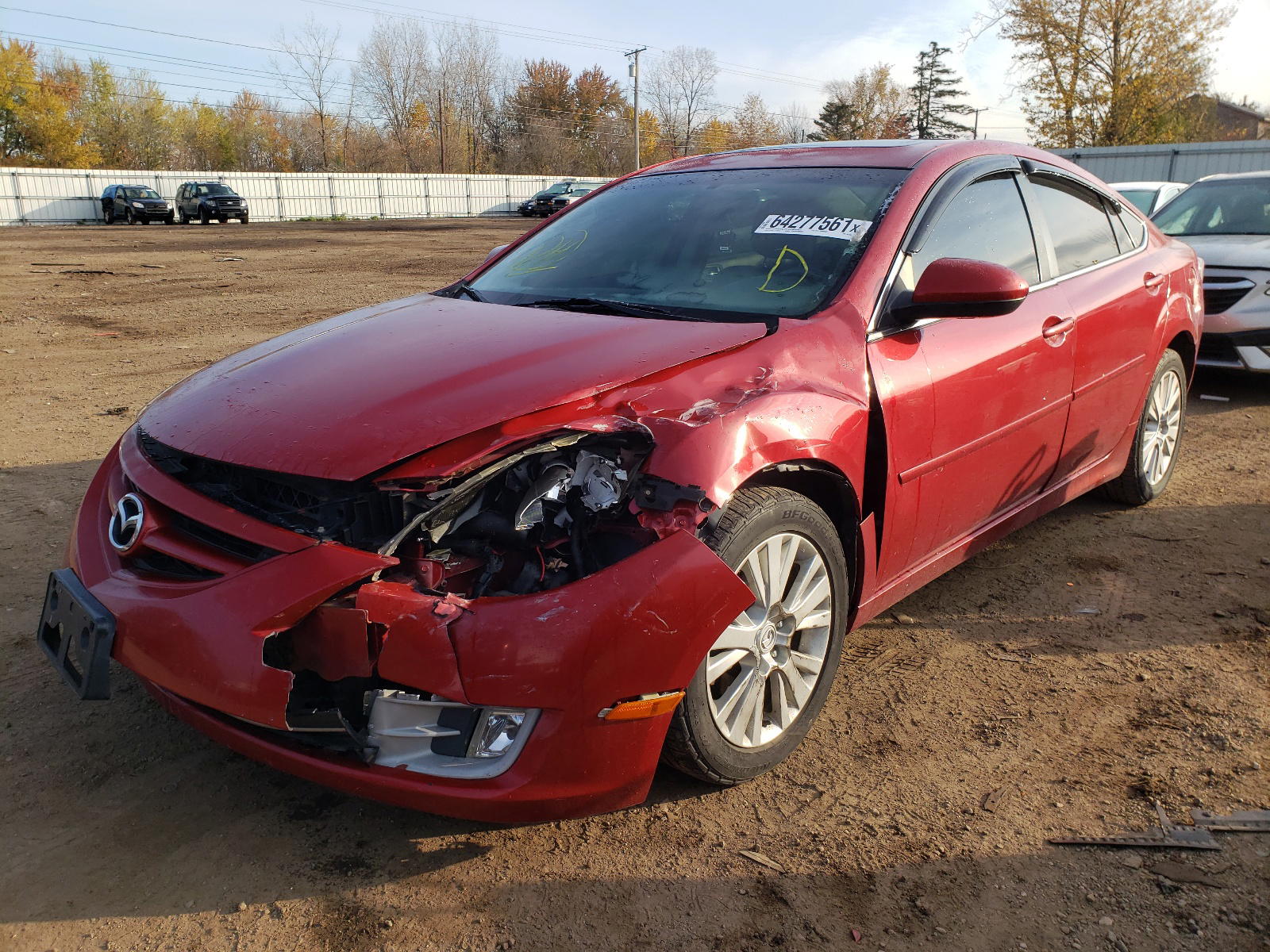 Photo 2 from auction – 2010 MAZDA 6 I with VIN 1YVHZ8CH1A5M17232