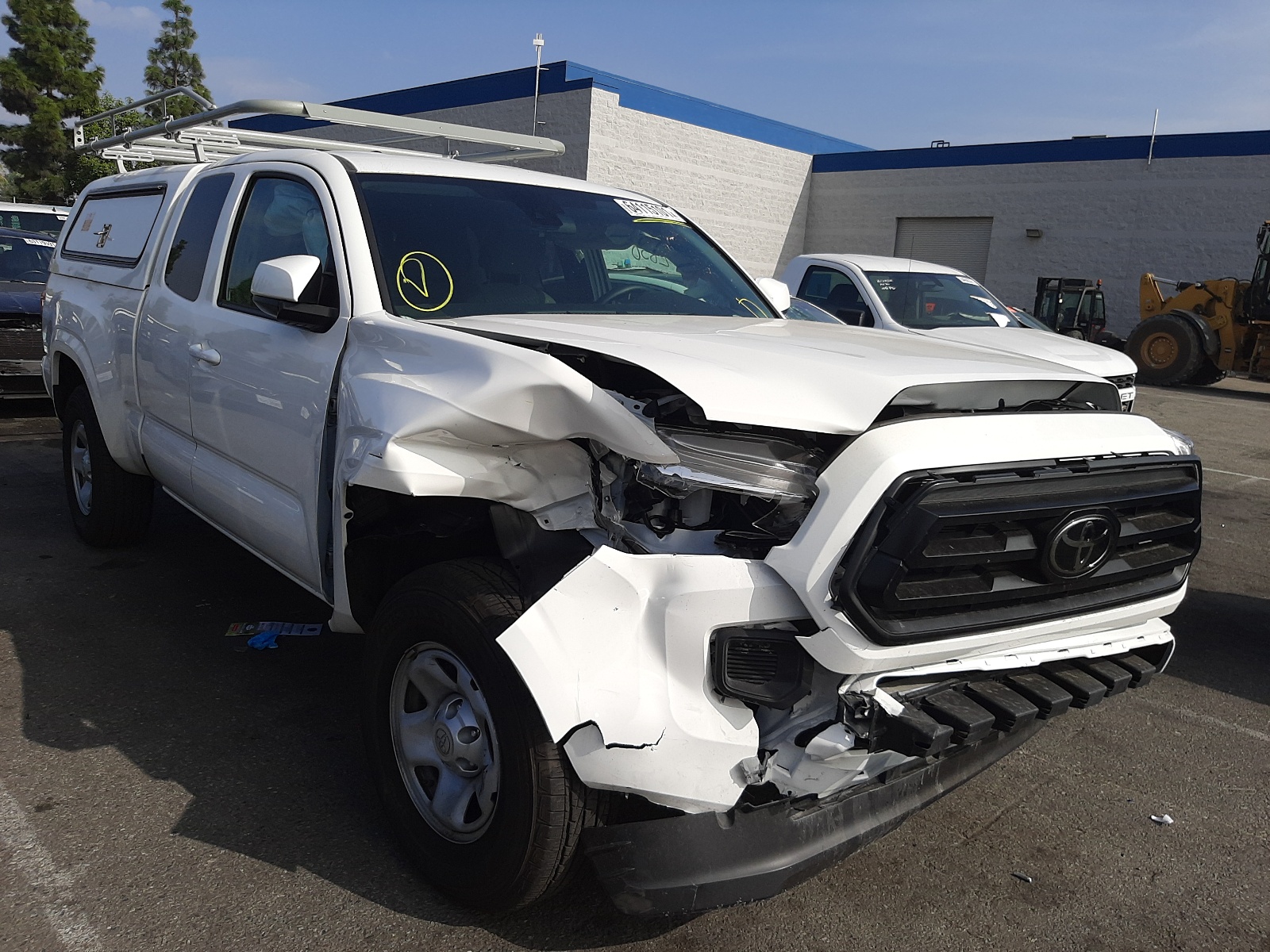TOYOTA TACOMA ACC 2021 with VIN 3TYRX5GN8MT021252 - Photo from auction