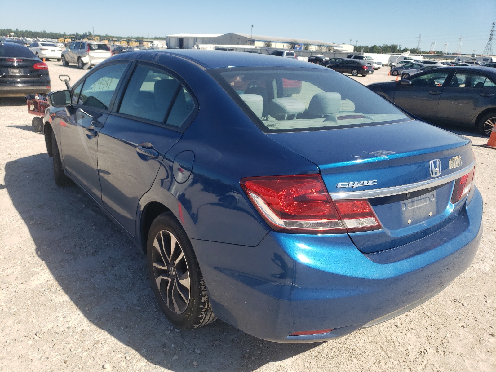 Photo 3 from auction – 2014 HONDA CIVIC EX with VIN 2HGFB2F89EH532798