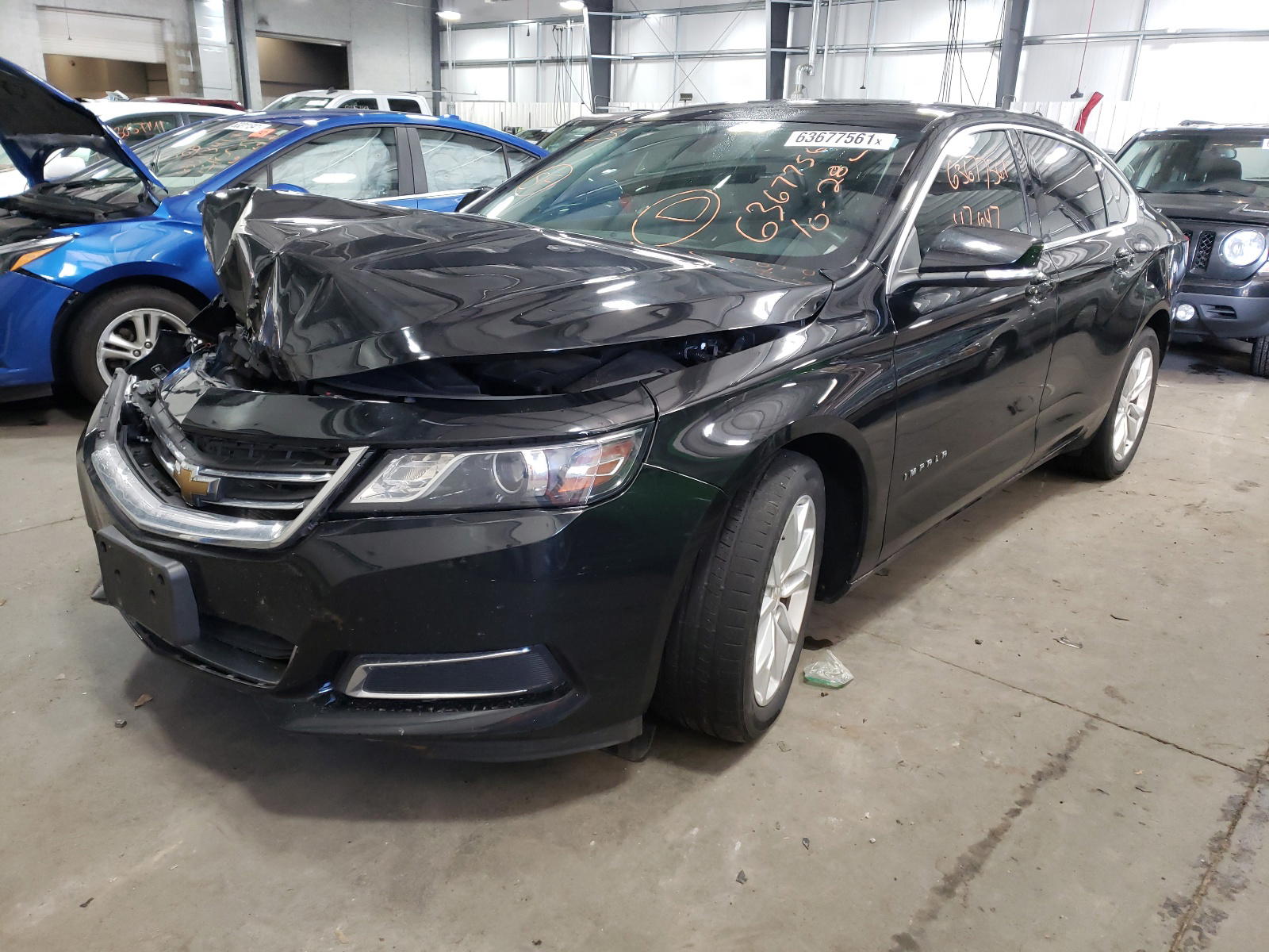 Photo 2 from auction – 2016 CHEVROLET IMPALA LT with VIN 2G1115S33G9126271