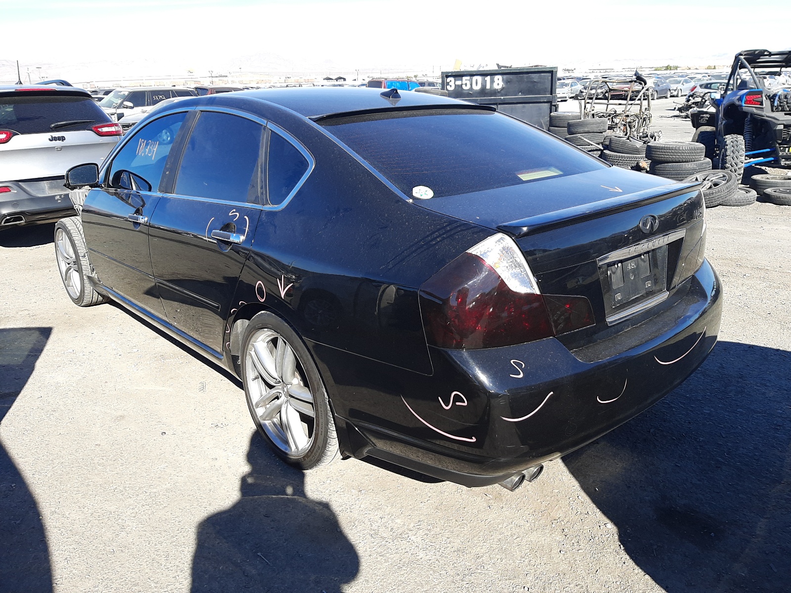Photo 3 from auction – 2007 INFINITI M45 BASE with VIN JNKBY01E07M400704