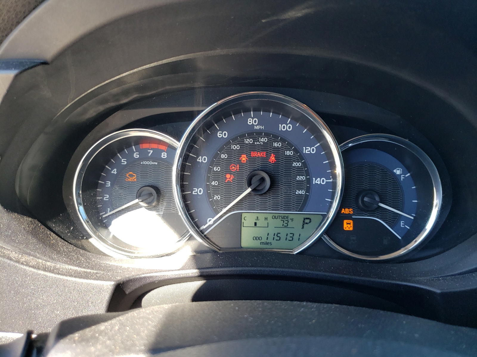 Photo 8 from auction – 2014 TOYOTA COROLLA L with VIN 2T1BURHE8EC197708