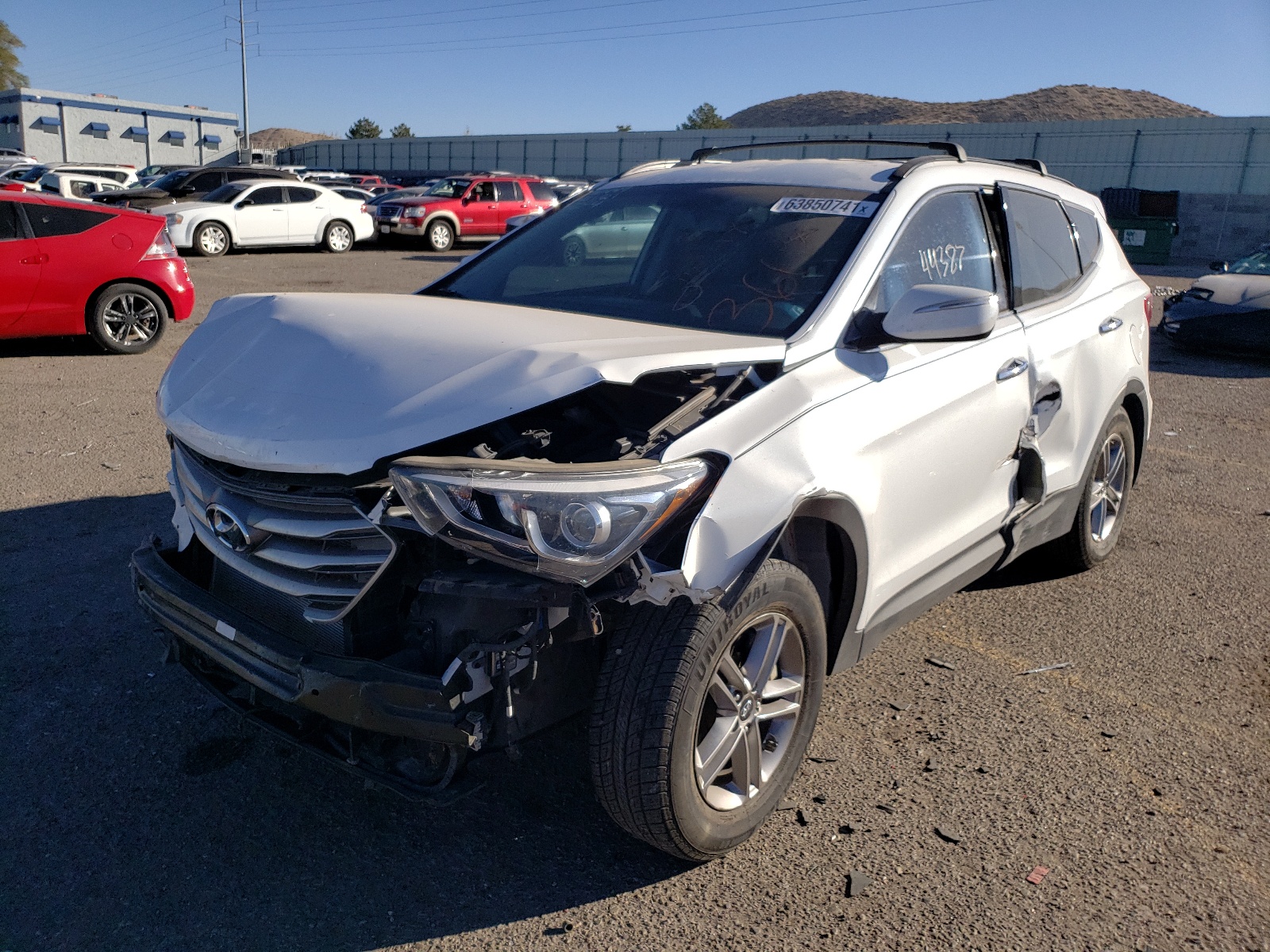 Photo 2 from auction – 2017 HYUNDAI SANTA FE S with VIN 5NMZU3LB1HH042053