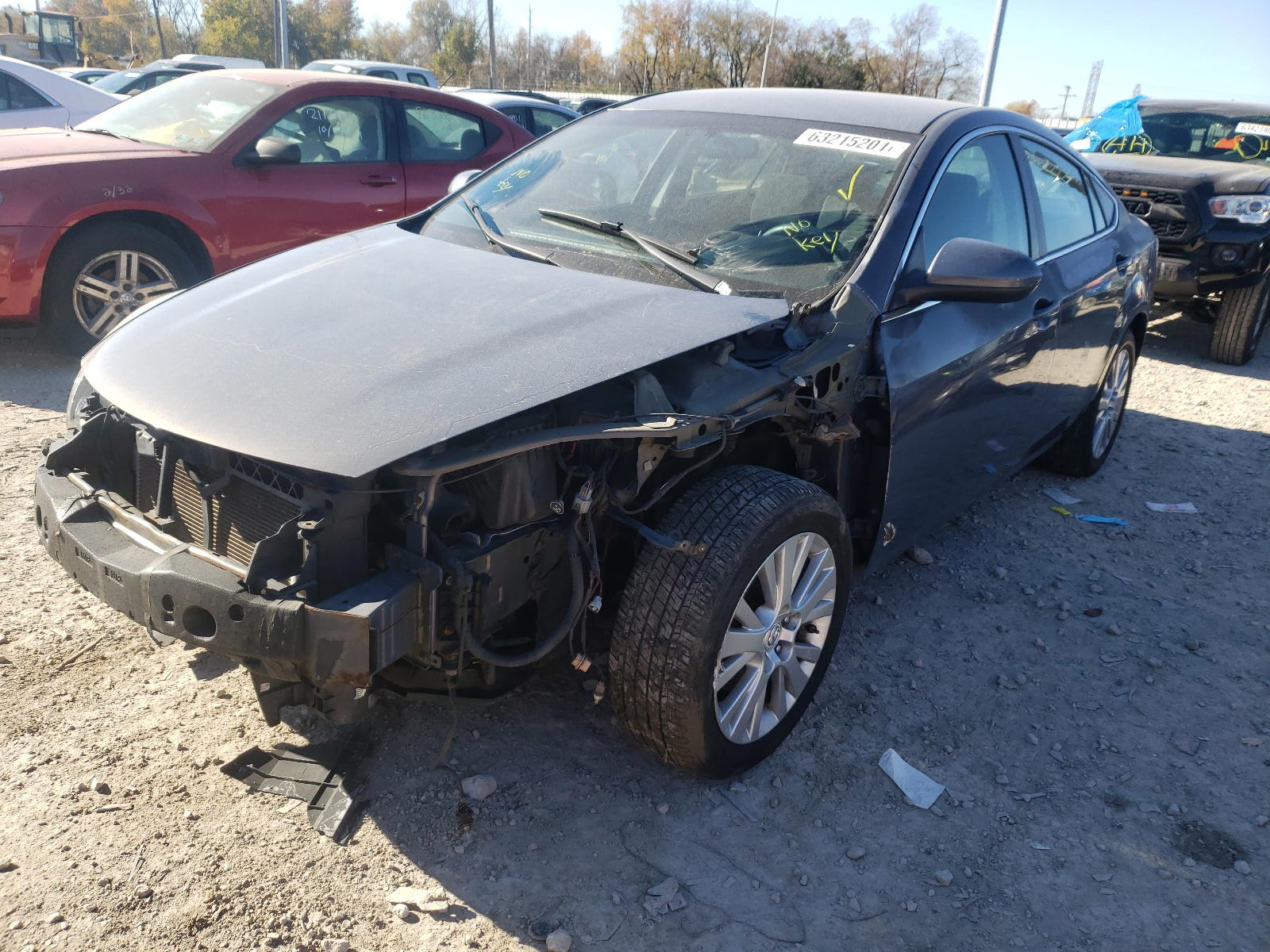 Photo 2 from auction – 2009 MAZDA 6 I with VIN 1YVHP82A295M33753
