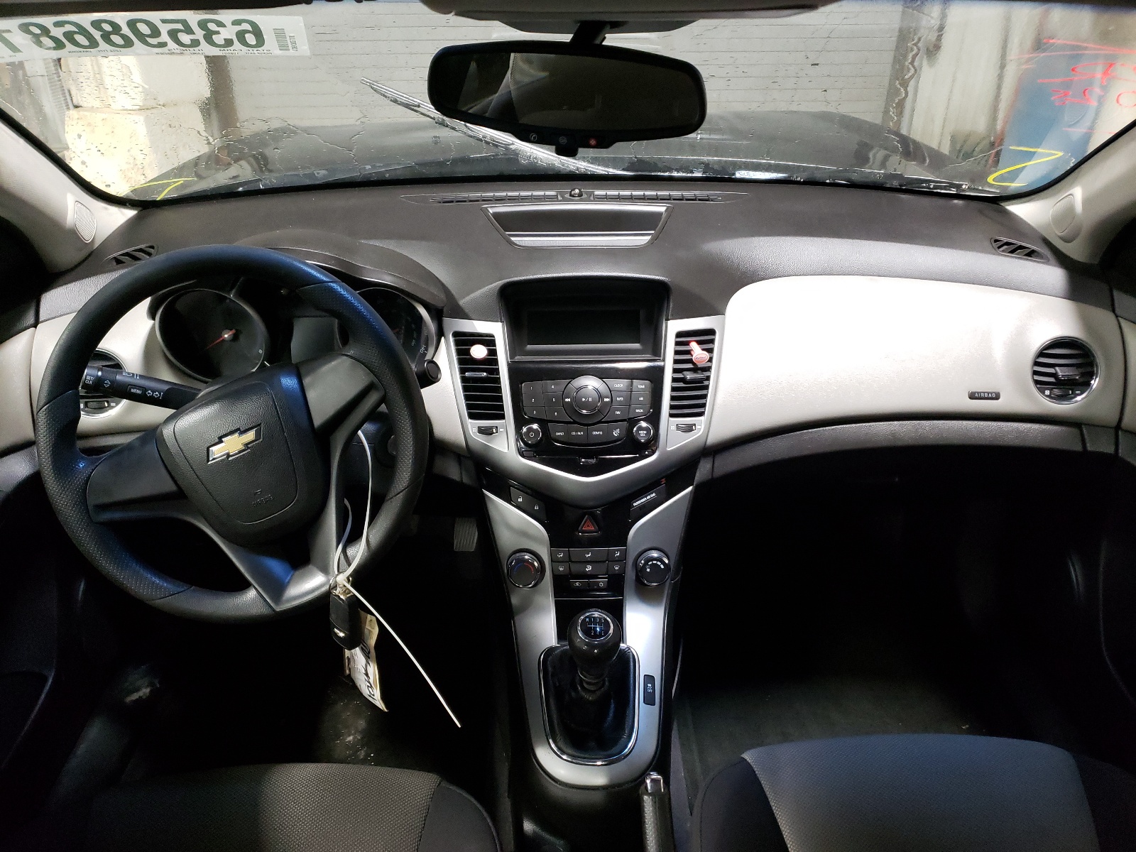 Photo 20 from auction – 2012 CHEVROLET CRUZE LS with VIN 1G1PD5SH2C7383737