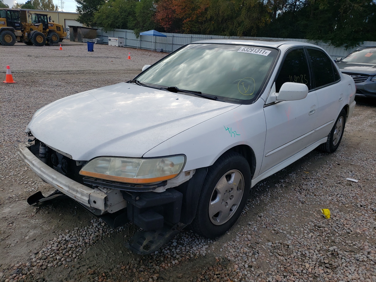 Photo 2 from auction – 2002 HONDA ACCORD EX with VIN 1HGCG16562A048926