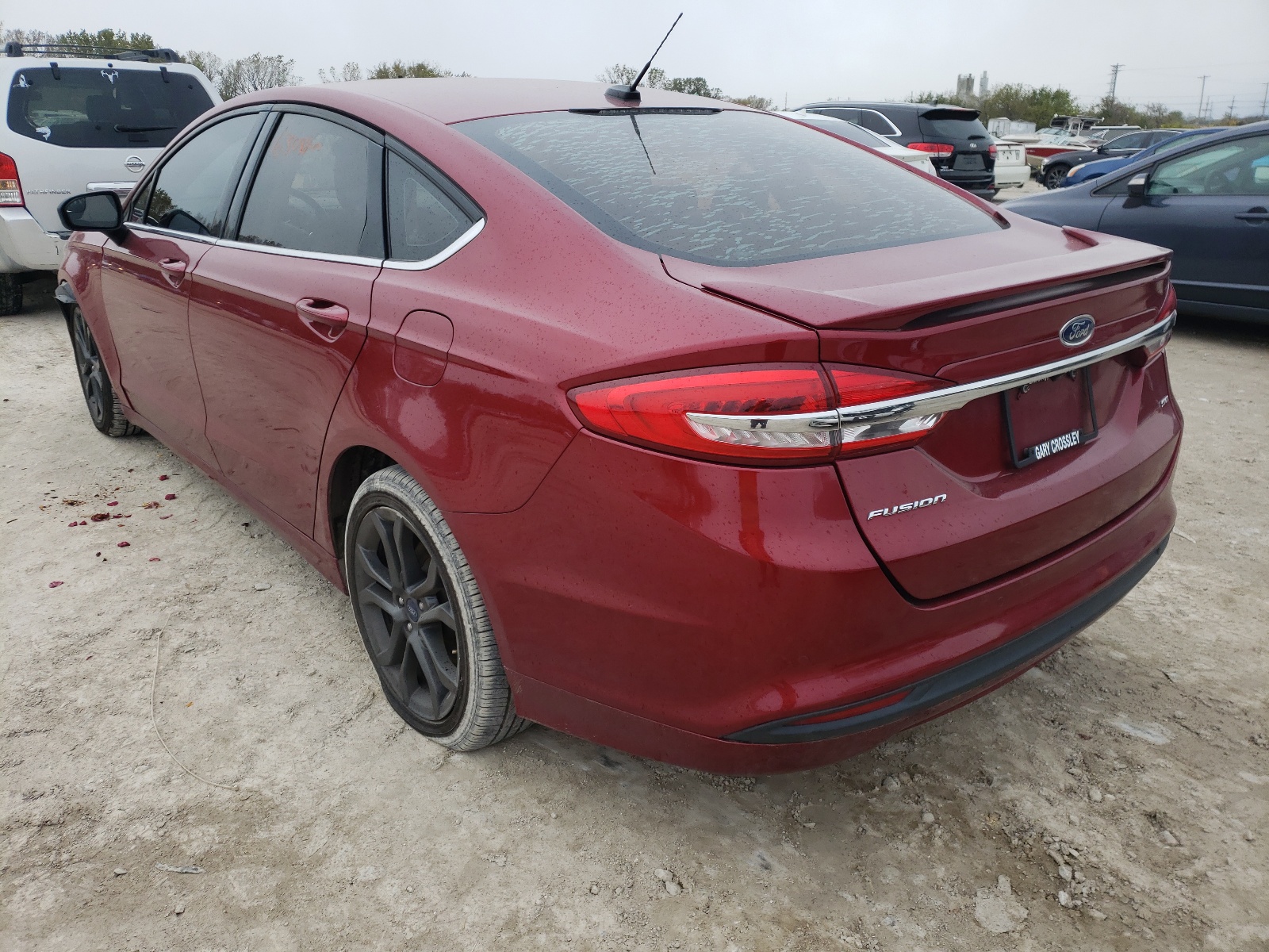 Photo 3 from auction – 2018 FORD FUSION SE with VIN 3FA6P0H76JR114972