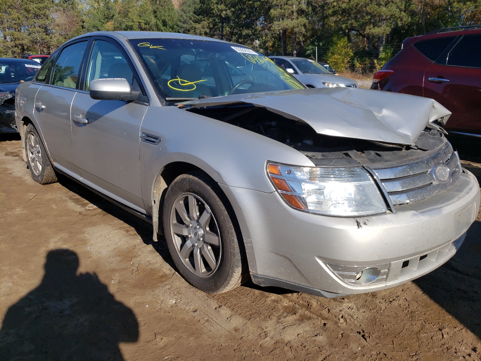 FORD TAURUS SEL 2008 with VIN 1FAHP24W08G106174 - Photo from auction