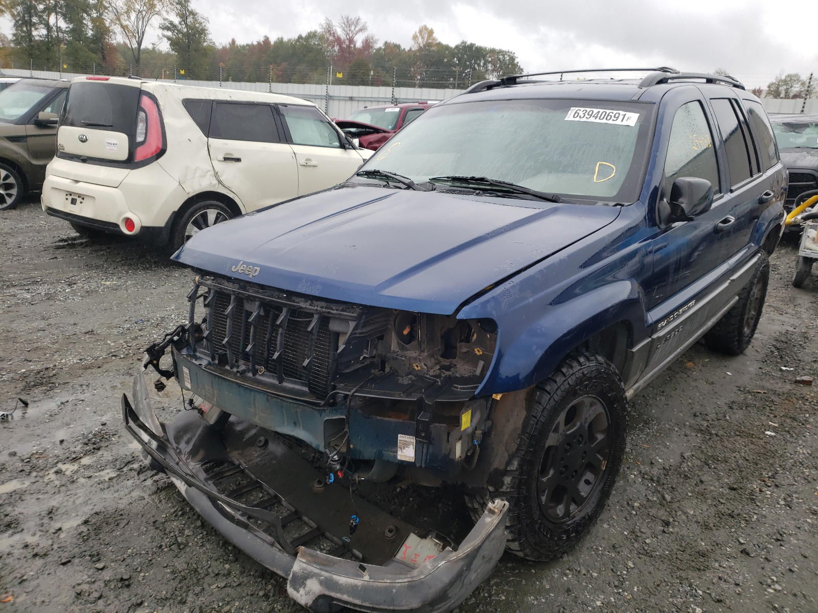 Photo 2 from auction – 2001 JEEP GRAND CHER with VIN 1J4GX48S91C690252