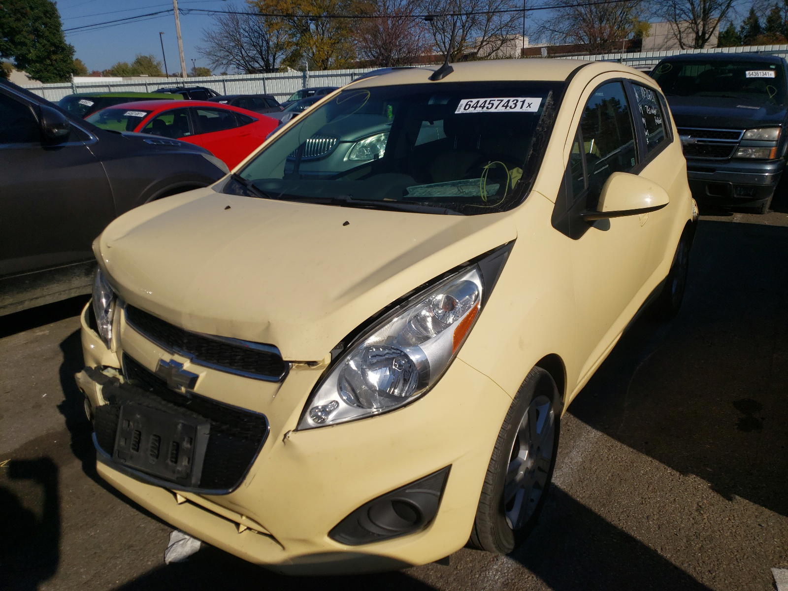 Photo 2 from auction – 2014 CHEVROLET SPARK LS with VIN KL8CB6S9XEC456155