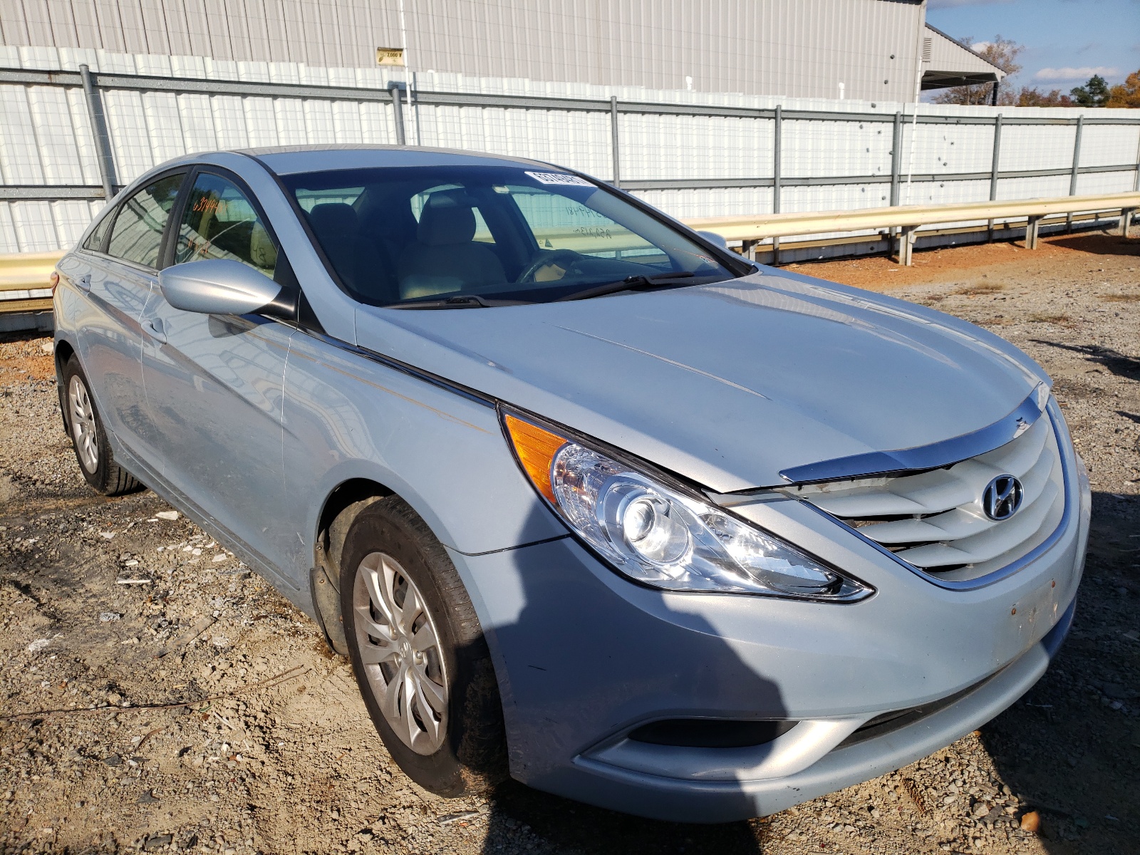 HYUNDAI SONATA GLS 2011 with VIN 5NPEB4AC0BH142161 - Photo from auction