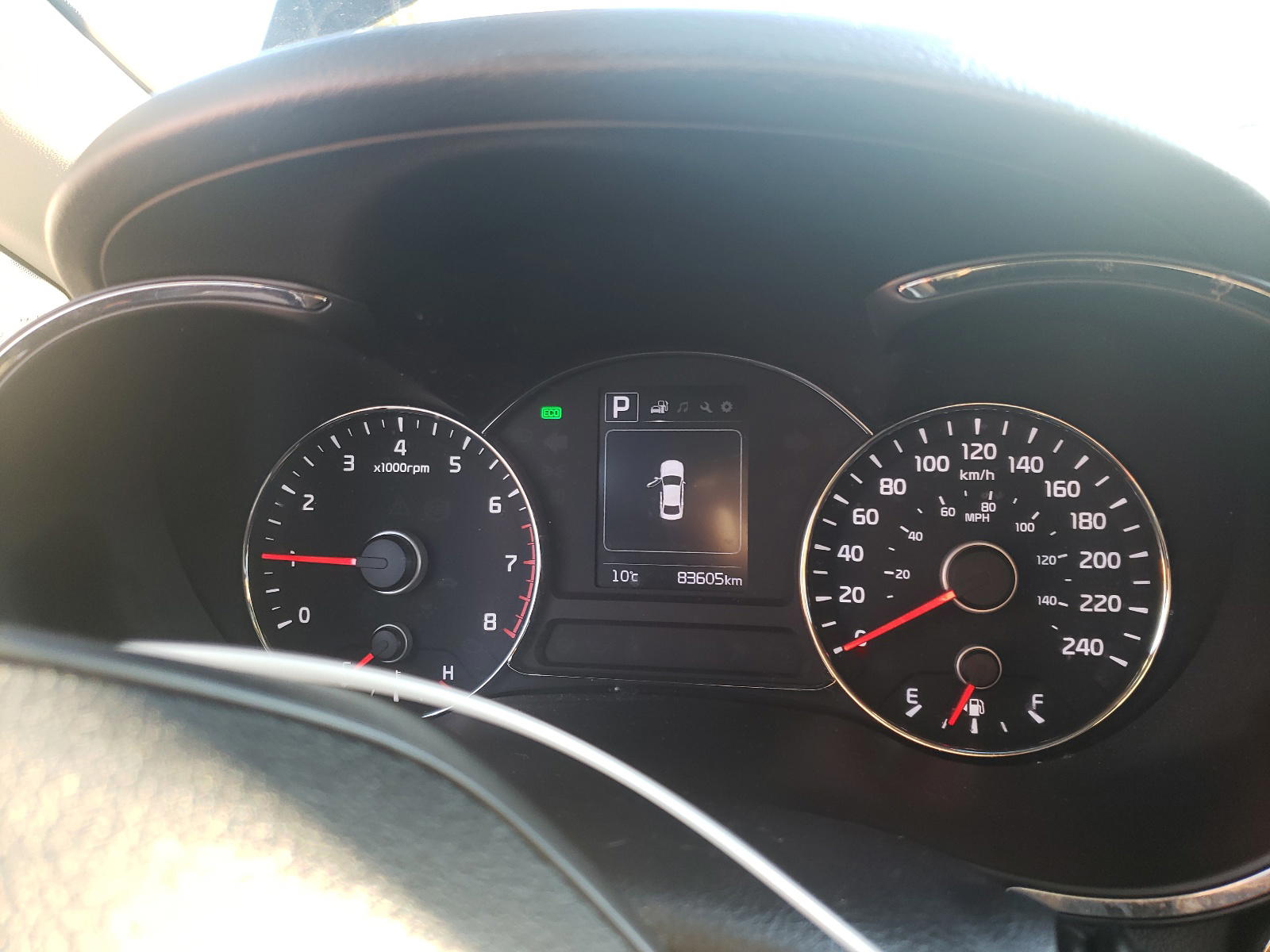 Photo 8 from auction – 2017 KIA FORTE EX with VIN 3KPFL4A84HE069662