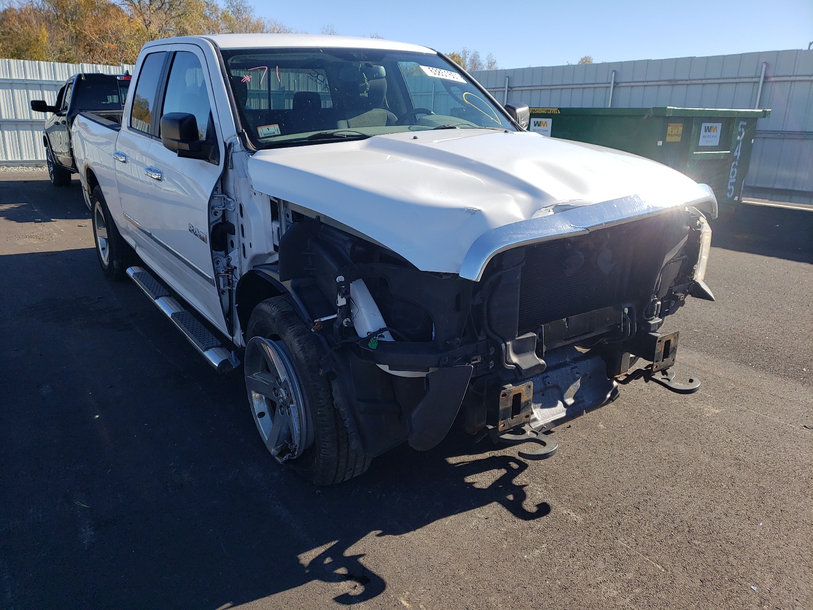 DODGE RAM 1500 2010 with VIN 1D7RV1GT0AS140396 - Photo from auction