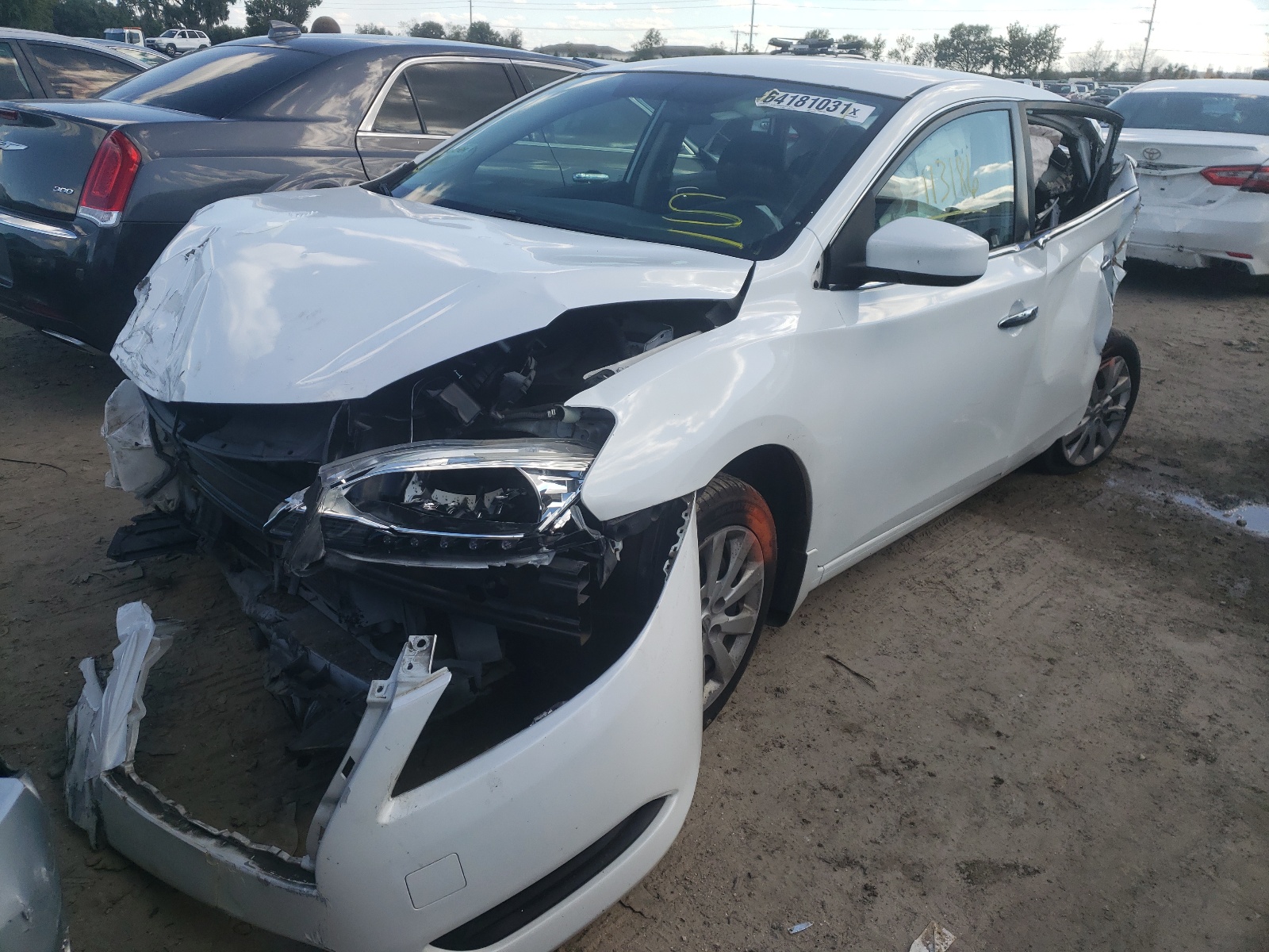Photo 2 from auction – 2014 NISSAN SENTRA S with VIN 3N1AB7AP4EY304676