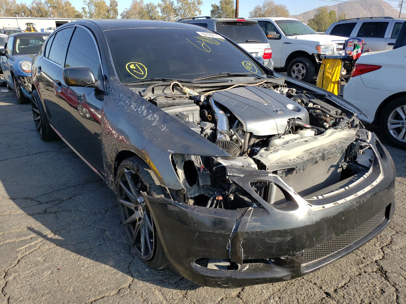 LEXUS GS 350 2007 with VIN JTHBE96SX70026086 - Photo from auction