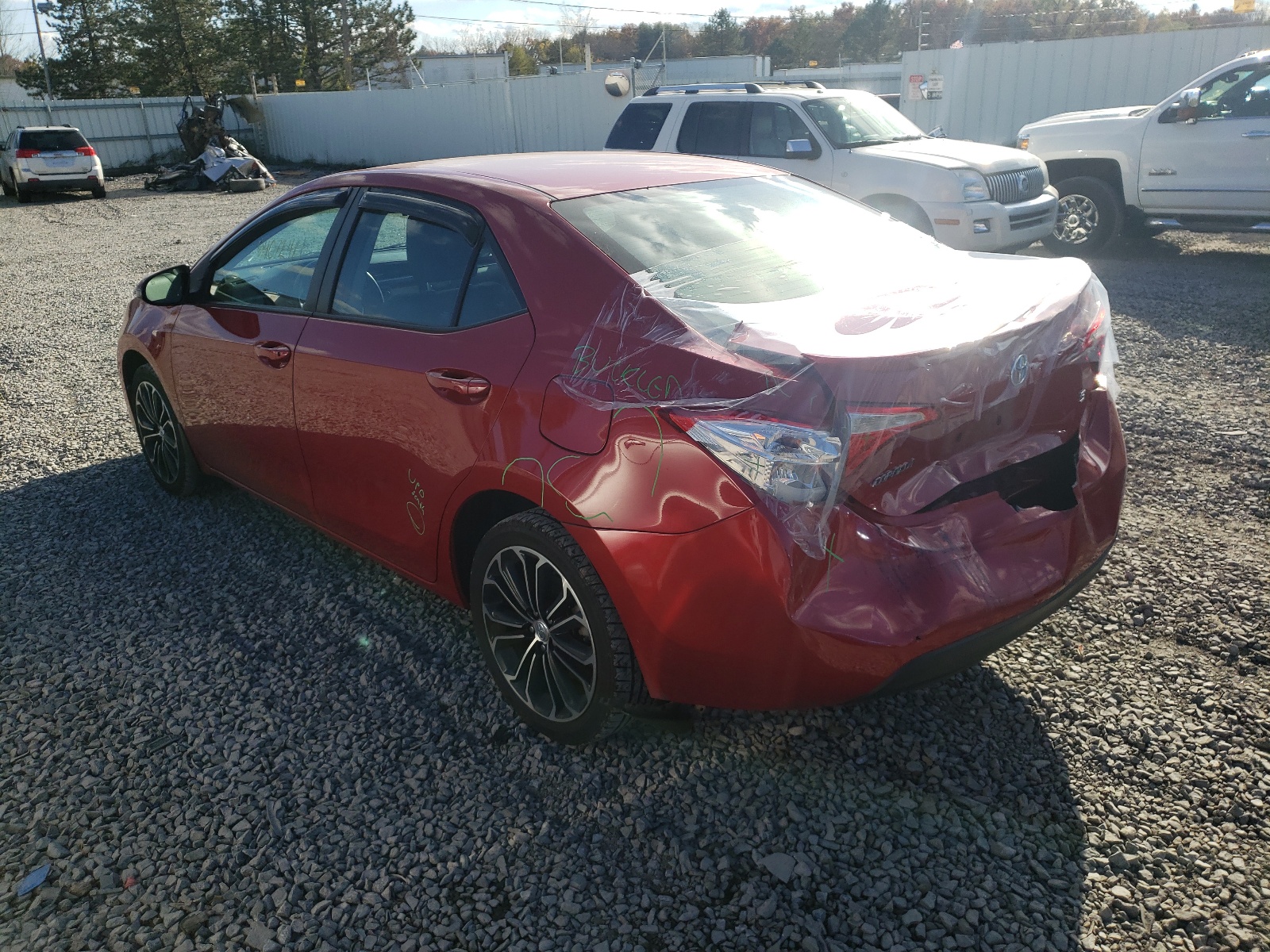 Photo 3 from auction – 2016 TOYOTA COROLLA L with VIN 2T1BURHE8GC574332