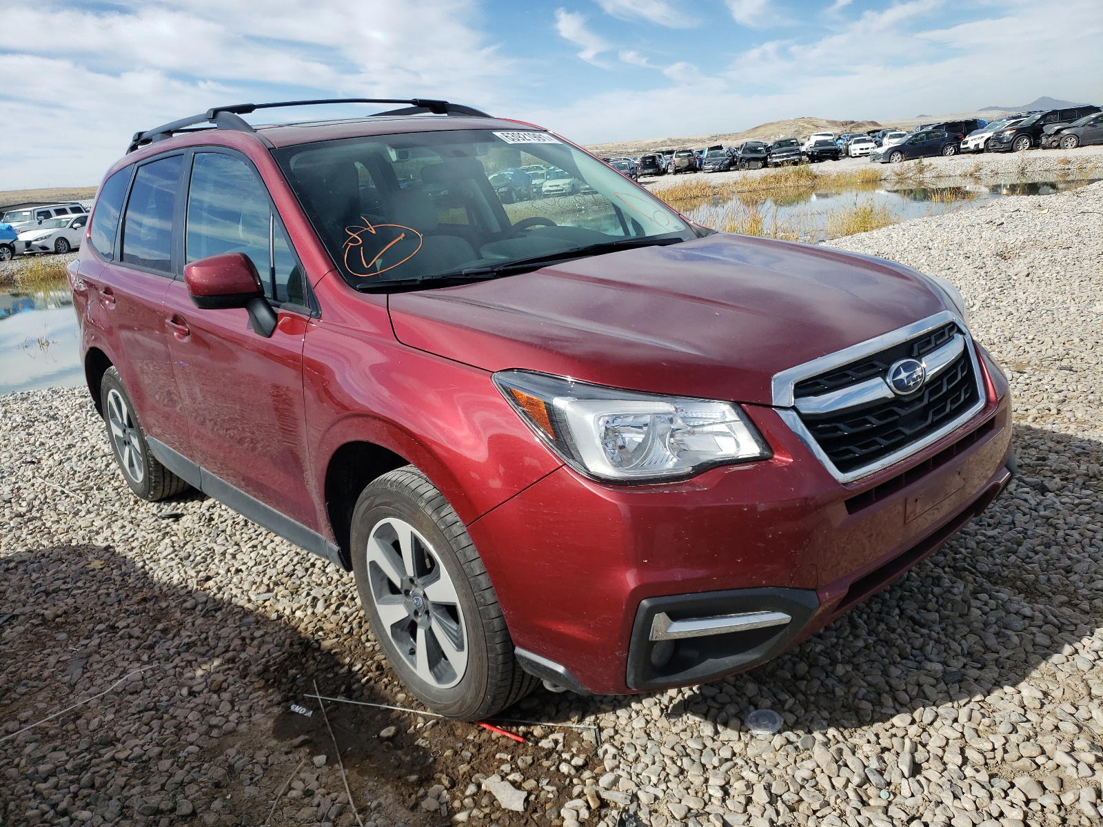 SUBARU FORESTER 2 2018 with VIN JF2SJAGC1JH501673 - Photo from auction