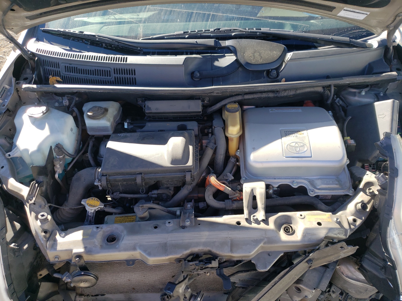 Photo 7 from auction – 2008 TOYOTA PRIUS with VIN JTDKB20U583373059