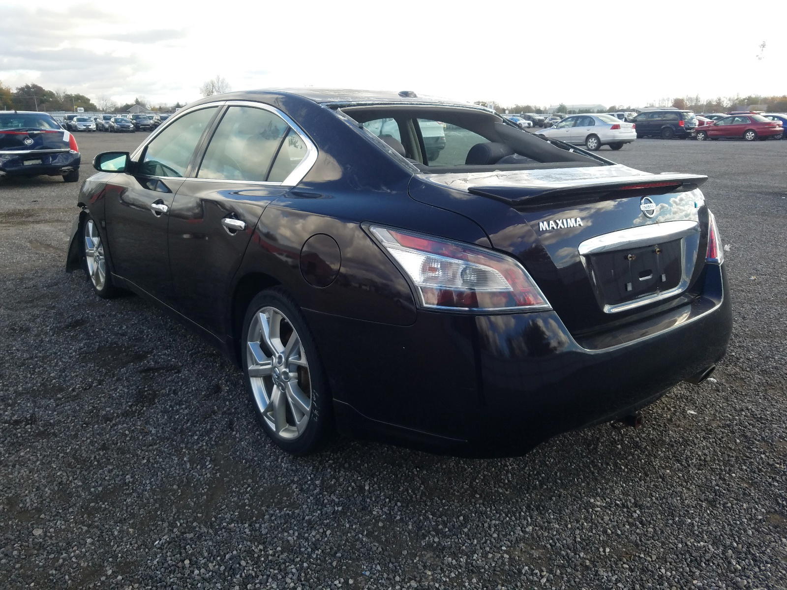 Photo 3 from auction – 2012 NISSAN MAXIMA S with VIN 1N4AA5AP0CC819531