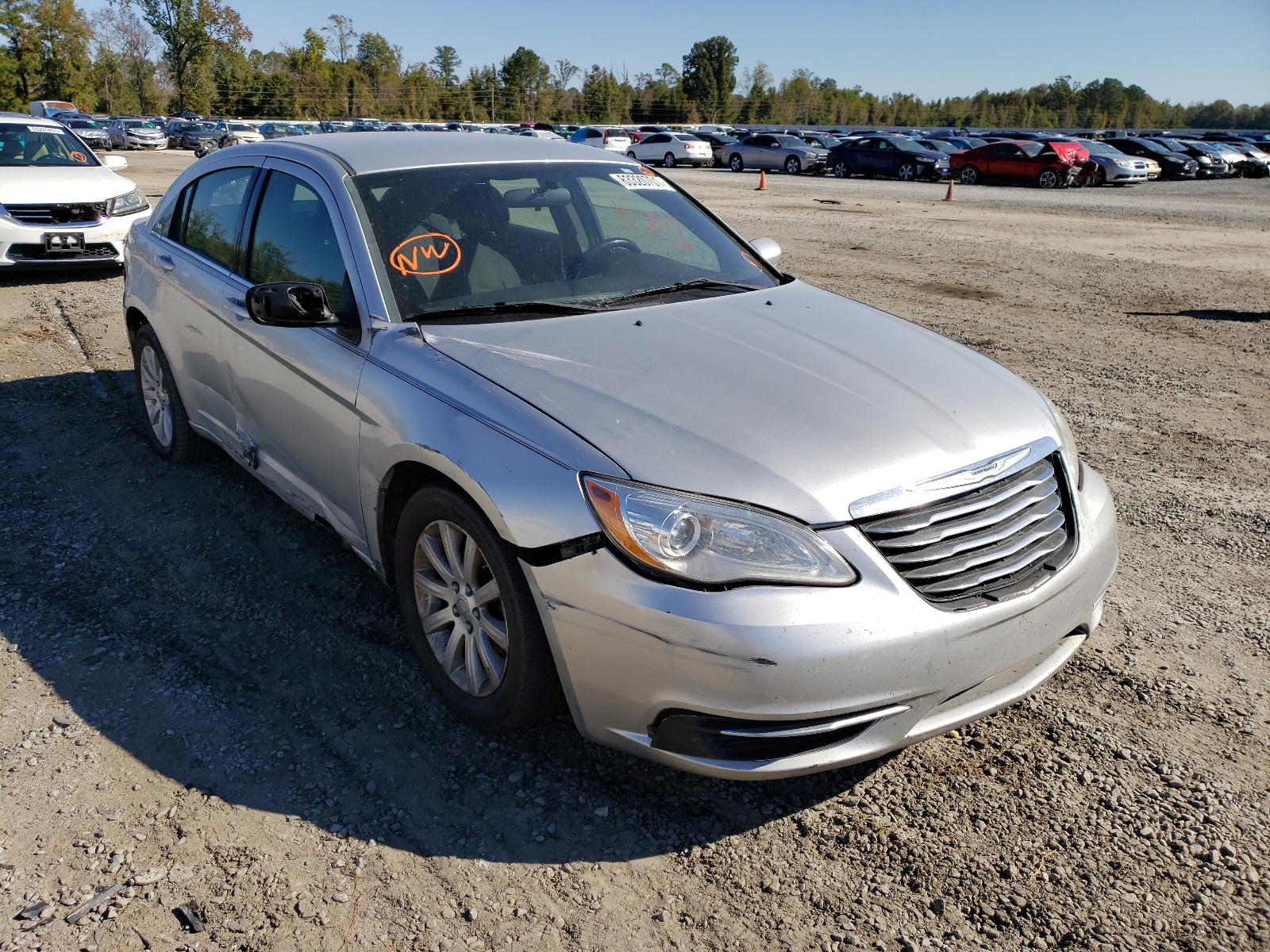 CHRYSLER 200 TOURIN 2012 with VIN 1C3CCBBB7CN302217 - Photo from auction