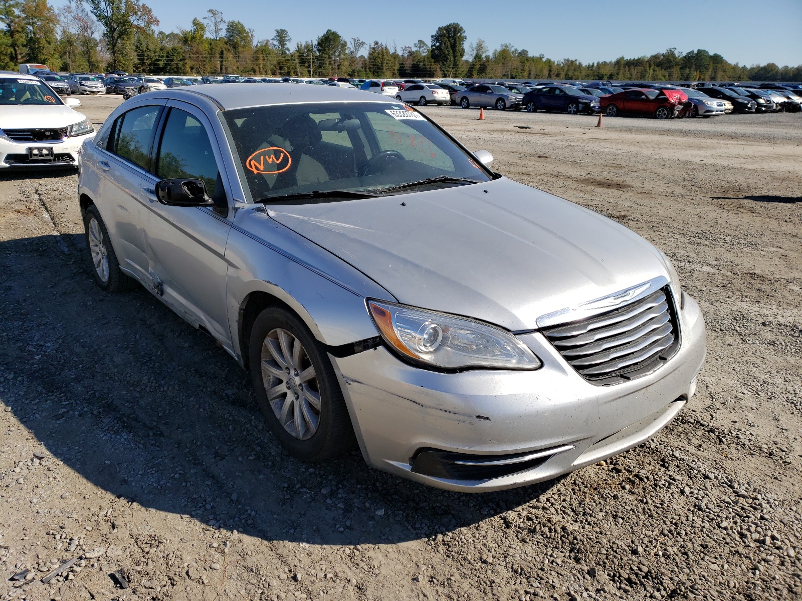 CHRYSLER 200 TOURIN 2012 z numerem VIN 1C3CCBBB7CN302217 - Zdjęcie z aukcji