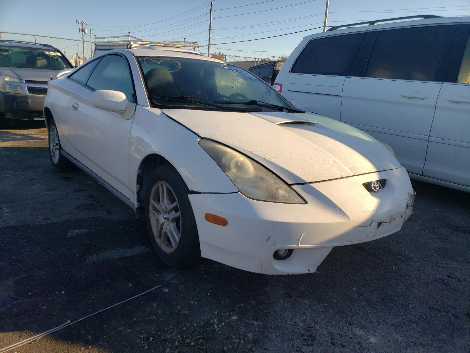 TOYOTA CELICA 2002 with VIN JTDDR32T420118975 - Photo from auction