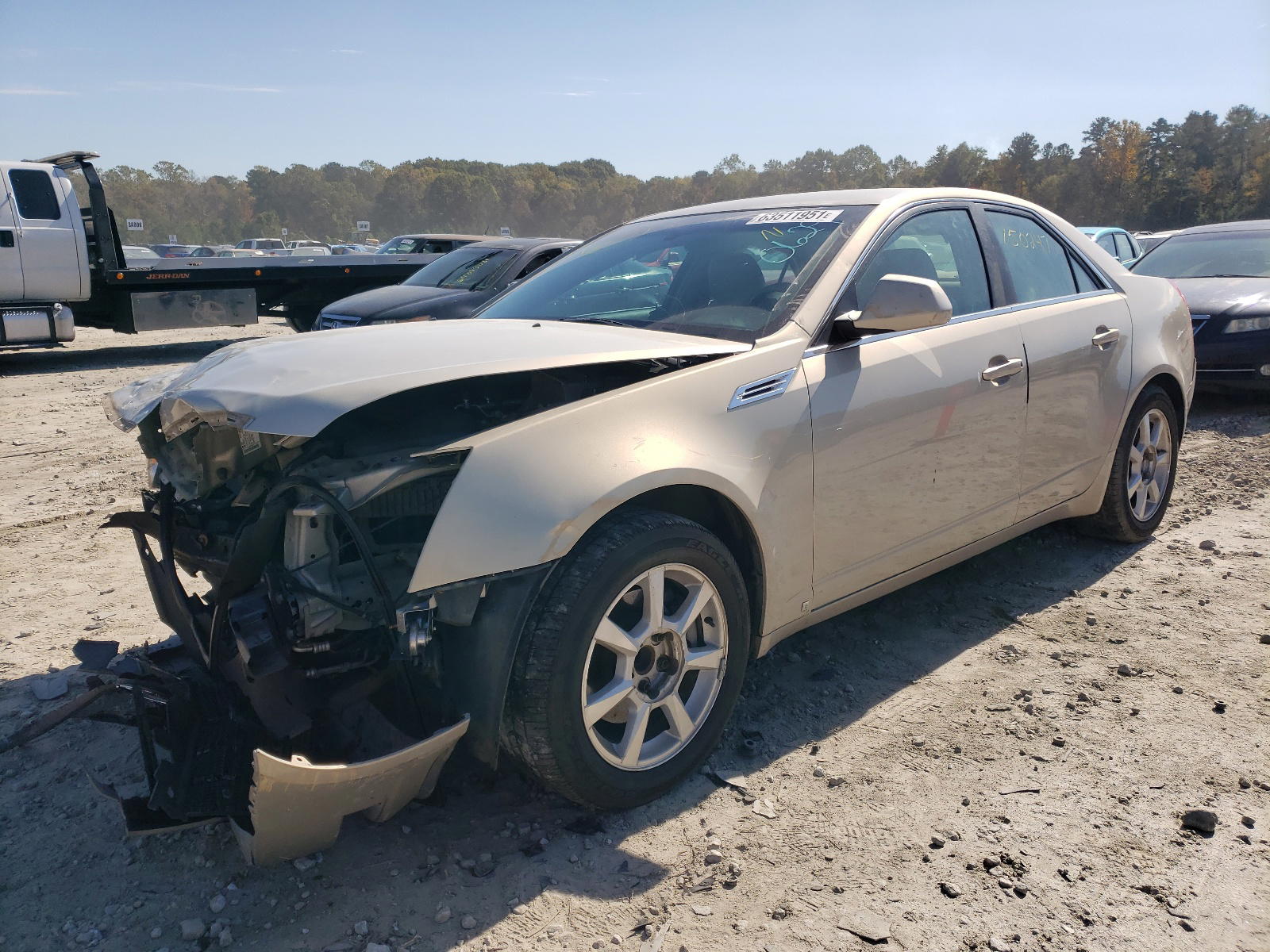 Photo 2 from auction – 2009 CADILLAC CTS with VIN 1G6DF577190160629