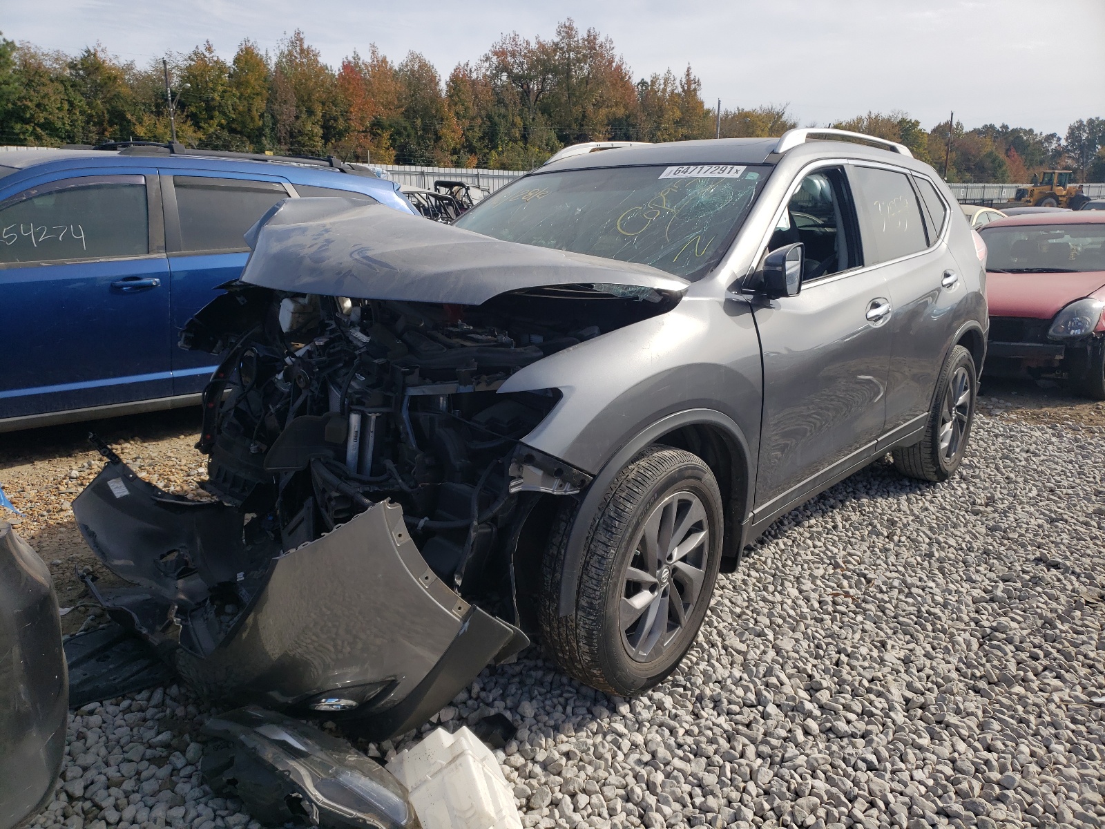 Photo 2 from auction – 2016 NISSAN ROGUE S with VIN 5N1AT2MT3GC884662
