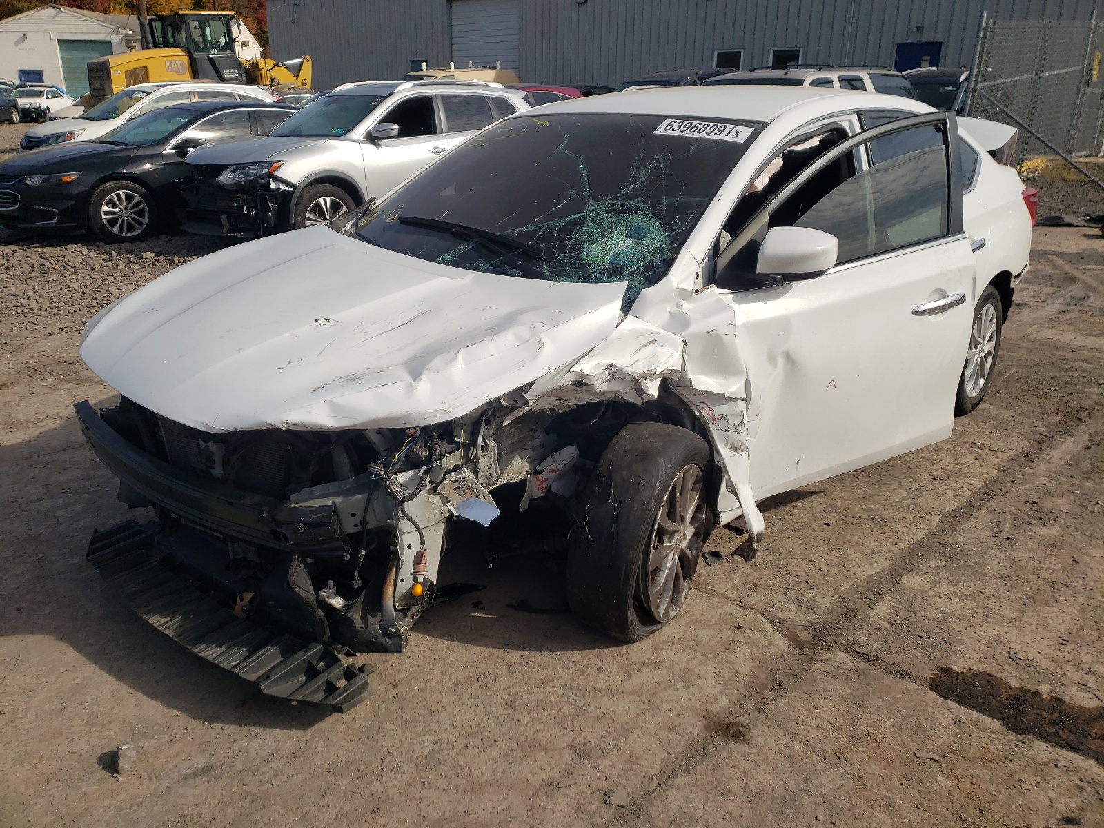 Photo 2 from auction – 2018 NISSAN SENTRA S with VIN 3N1AB7AP2JY217515