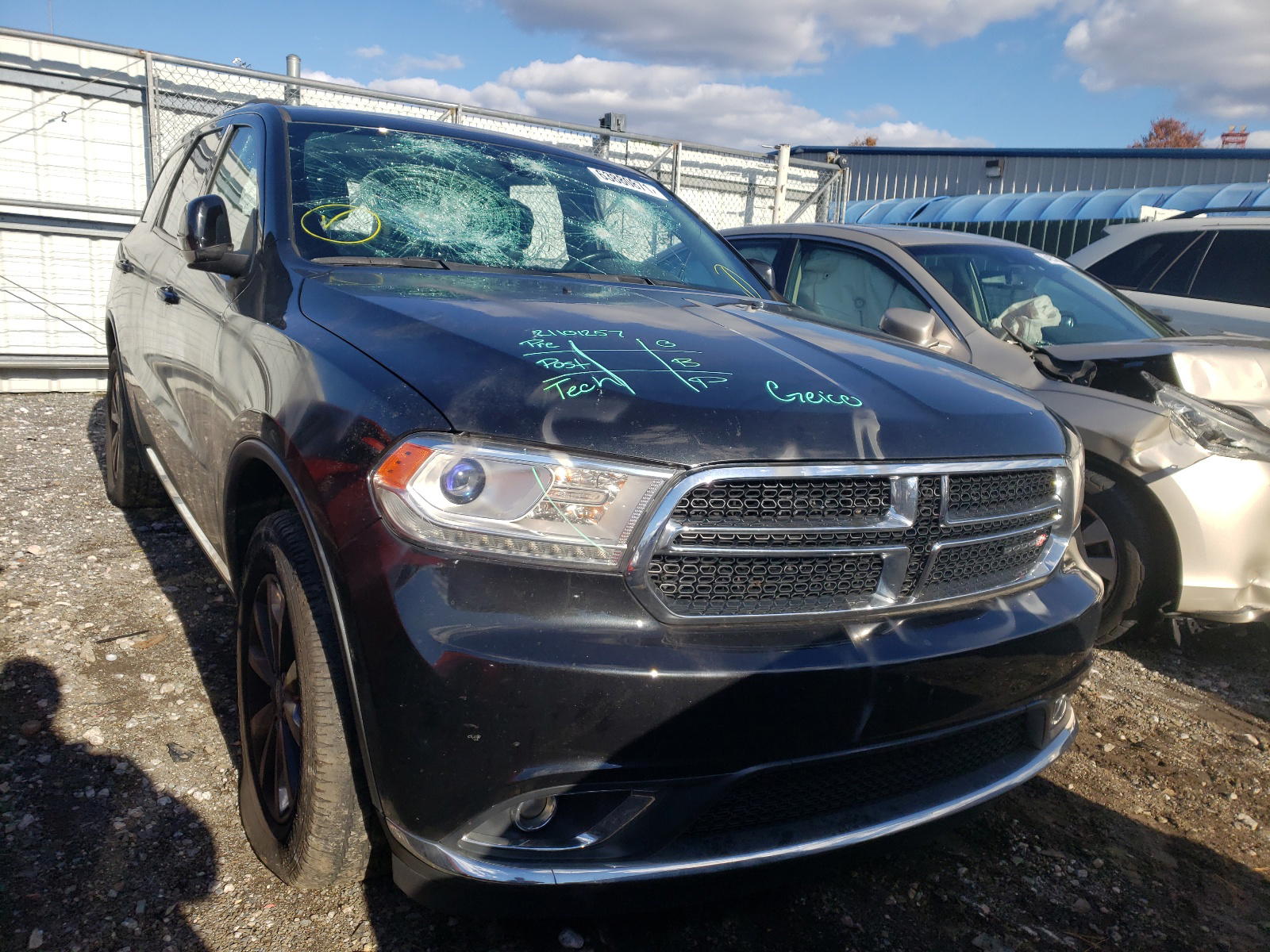 DODGE DURANGO LI 2016 with VIN 1C4RDJDG7GC387454 - Photo from auction