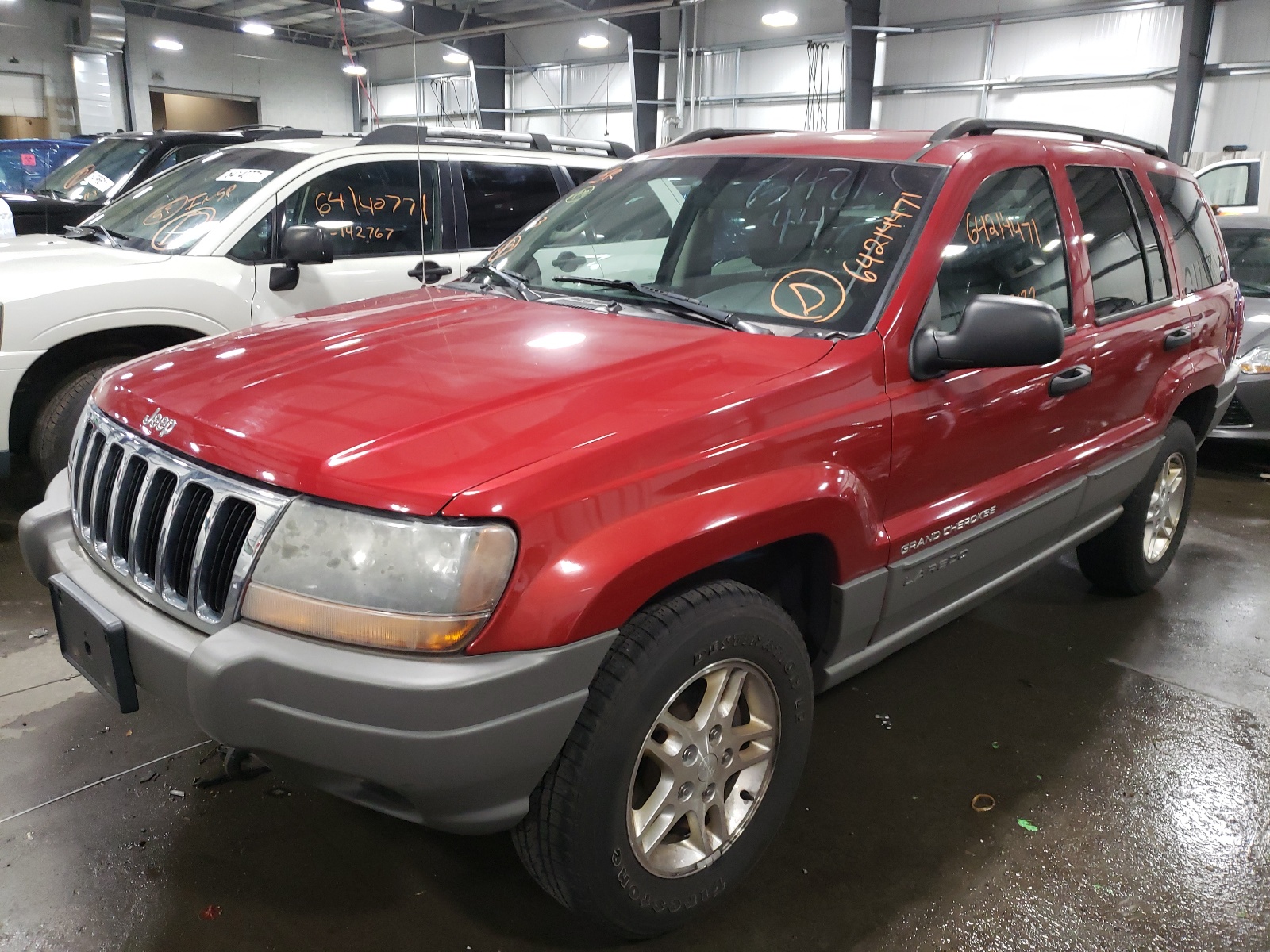 Photo 2 from auction – 2002 JEEP GRAND CHER with VIN 1J4GW48S22C152190
