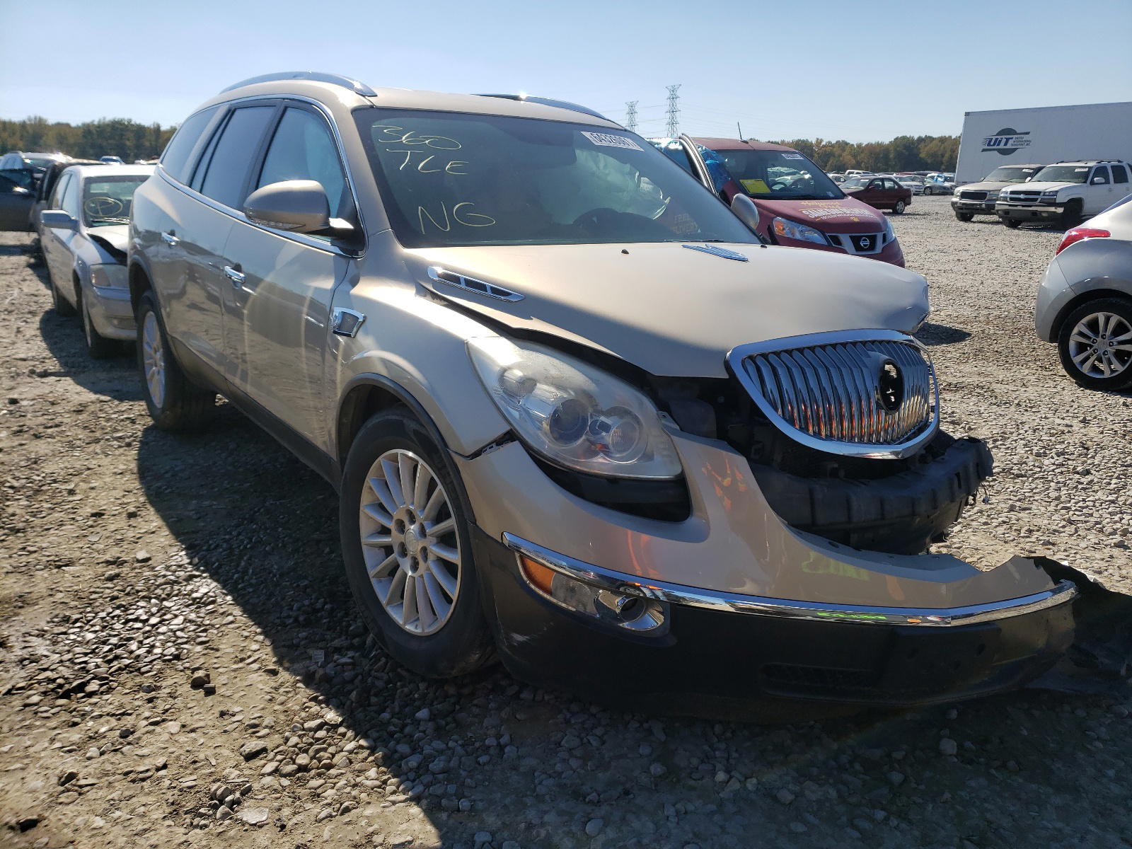 BUICK ENCLAVE CX 2011 with VIN 5GAKRCED3BJ242758 - Photo from auction