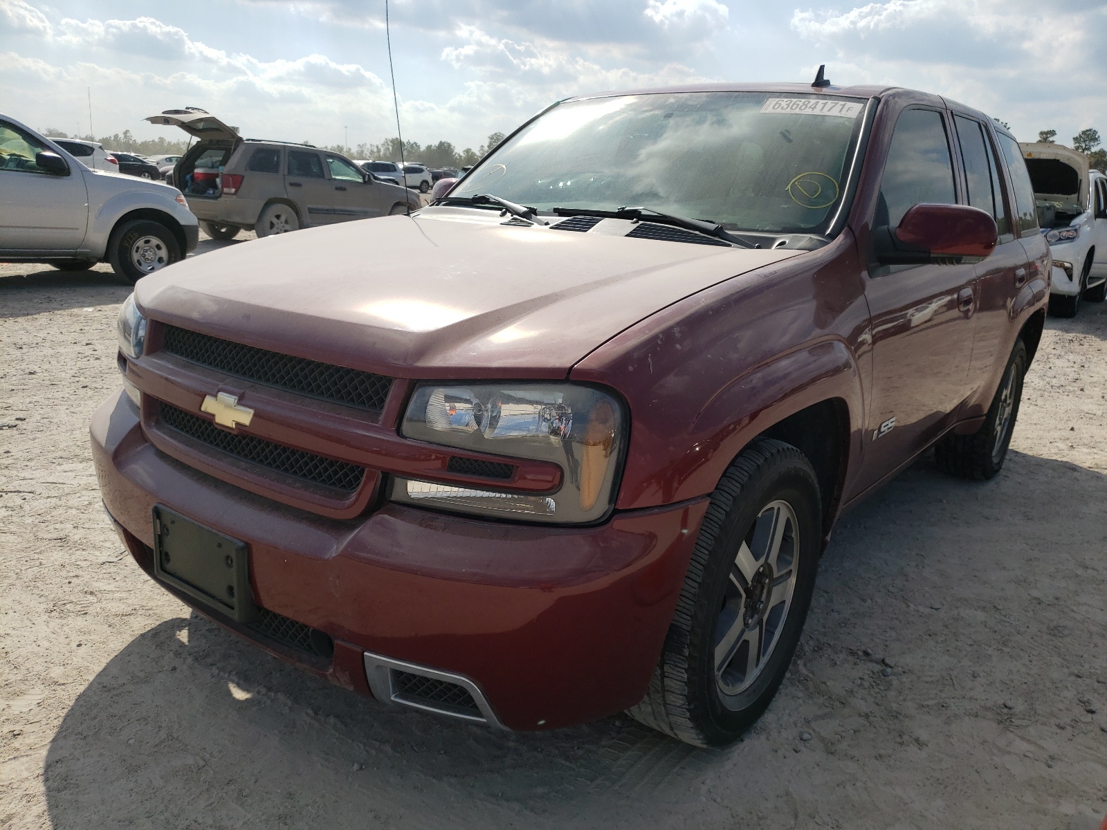 Photo 2 from auction – 2007 CHEVROLET TRAILBLAZE with VIN 1GNES13H172156206