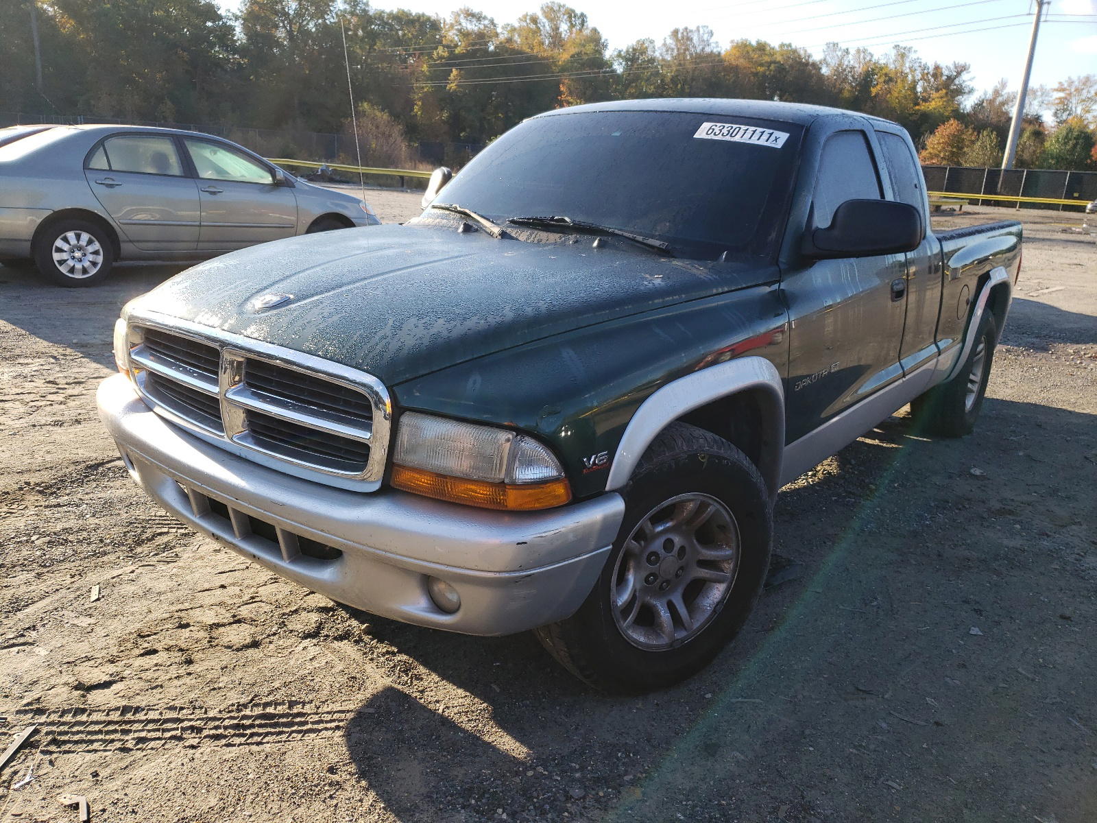 Photo 2 from auction – 2002 DODGE DAKOTA SLT with VIN 1B7GL42X72S537625