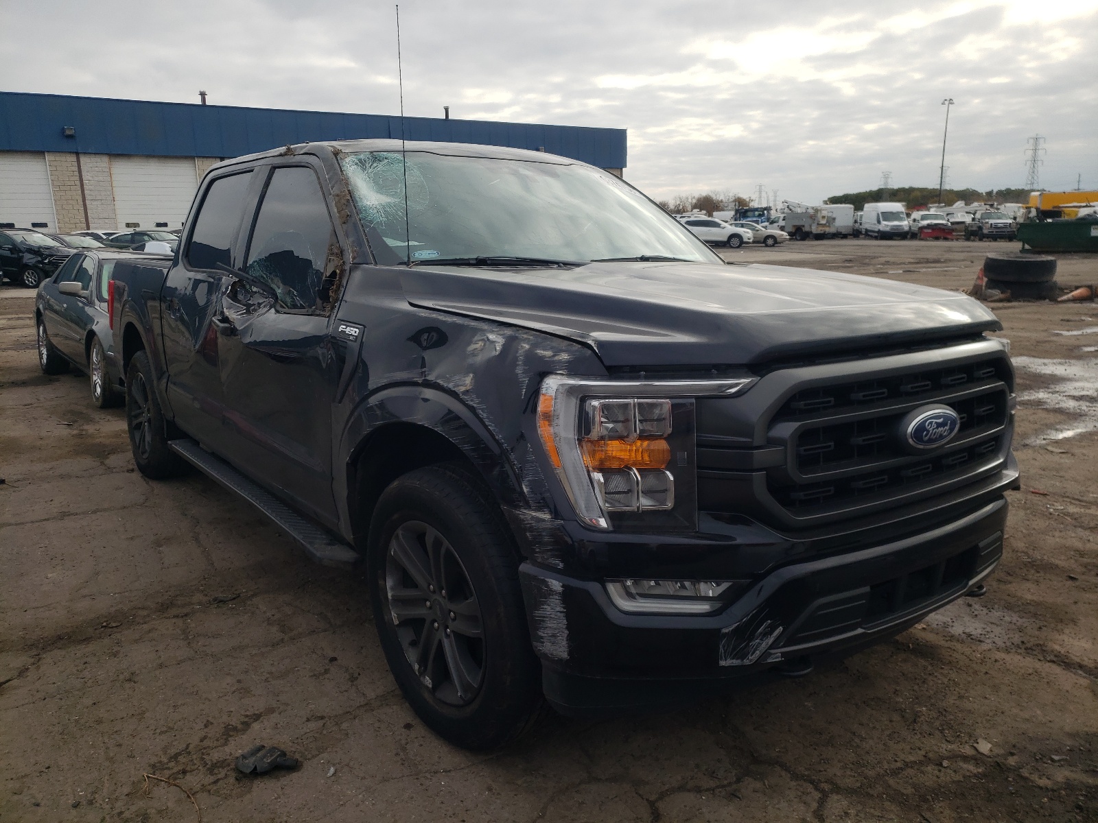 Photo 1 from auction – 2021 FORD F150 SUPER with VIN 1FTEW1EP1MKD14315