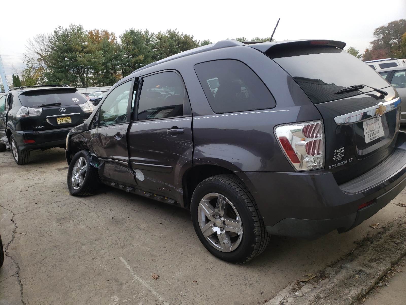 Photo 3 from auction – 2008 CHEVROLET EQUINOX LT with VIN 2CNDL33F986330597