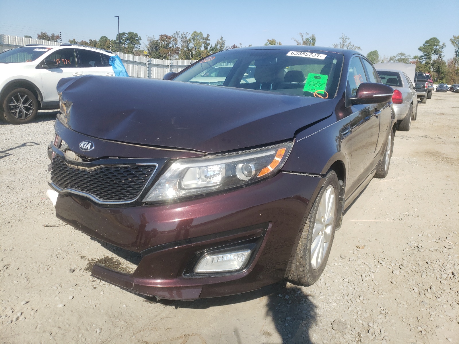 Foto 2 de la subasta – 2014 KIA OPTIMA EX con VIN 5XXGN4A70EG305071