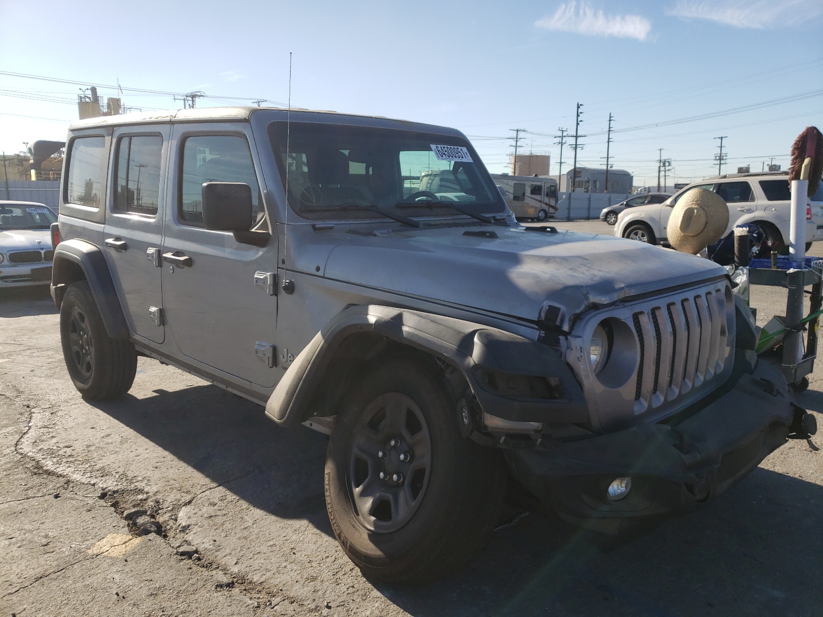 JEEP WRANGLER U 2018 with VIN 1C4HJXDN0JW198950 - Photo from auction