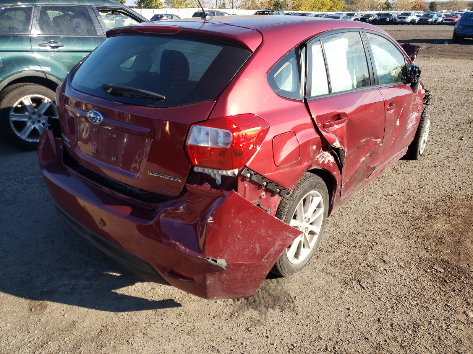 Photo 4 from auction – 2014 SUBARU IMPREZA PR with VIN JF1GPAC63E8210901